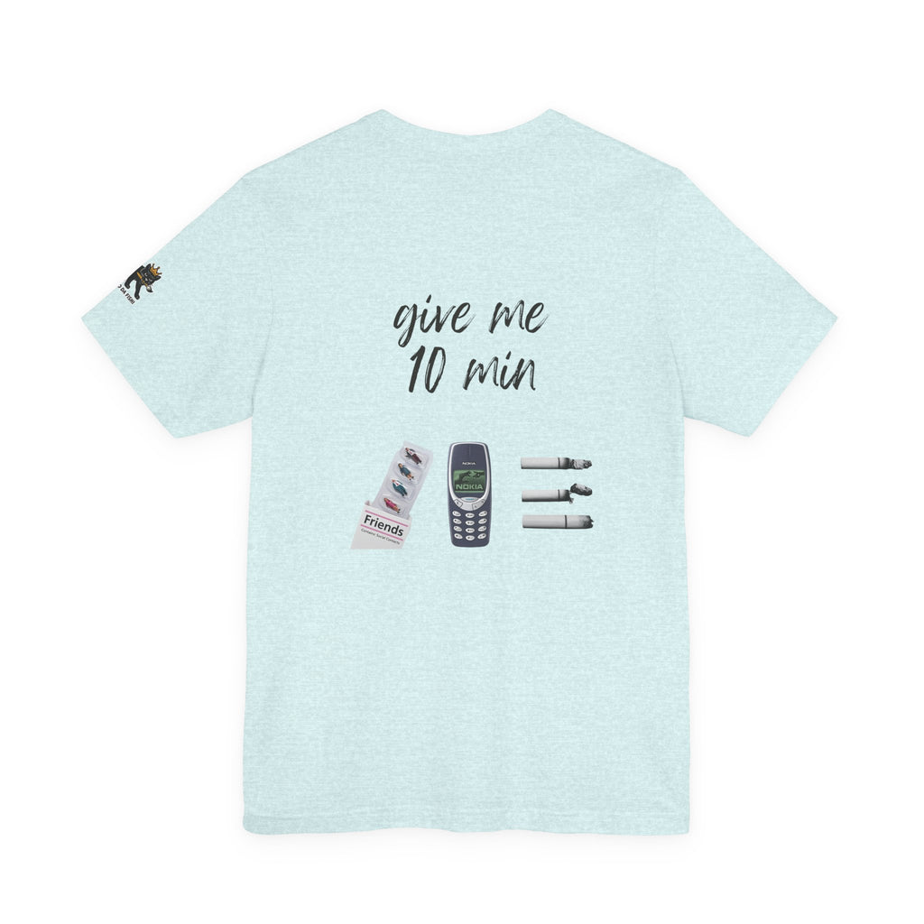 give me 10 min Graphic Tee, Casual Summer Shirt, Marine Life T-Shirt, Gift for Sea Lovers,  high quality