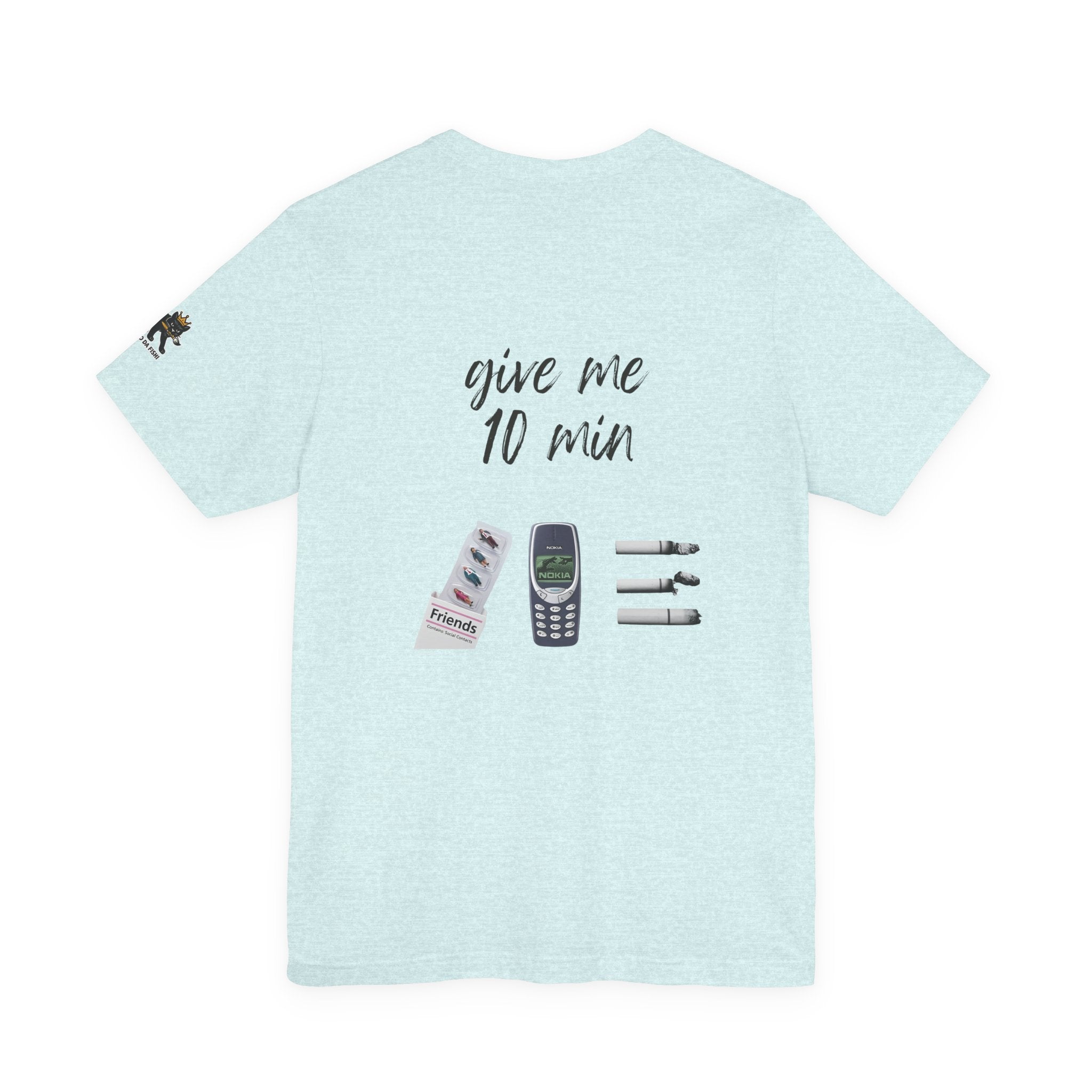 give me 10 min Graphic Tee, Casual Summer Shirt, Marine Life T-Shirt, Gift for Sea Lovers,  high quality