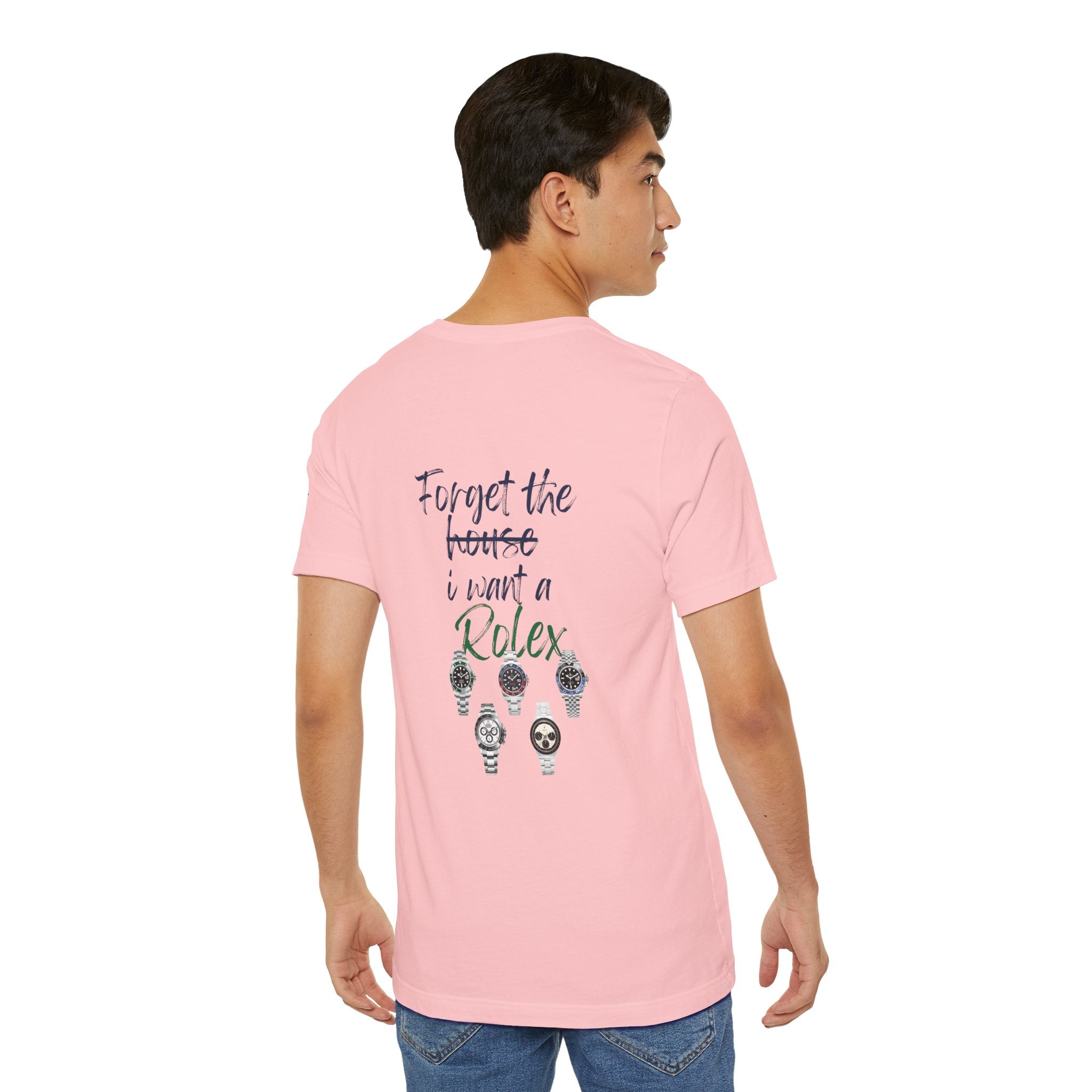 forget i want rolex Graphic Tee, Casual Summer Shirt, Marine Life T-Shirt, Gift for Sea Lovers,  high quality