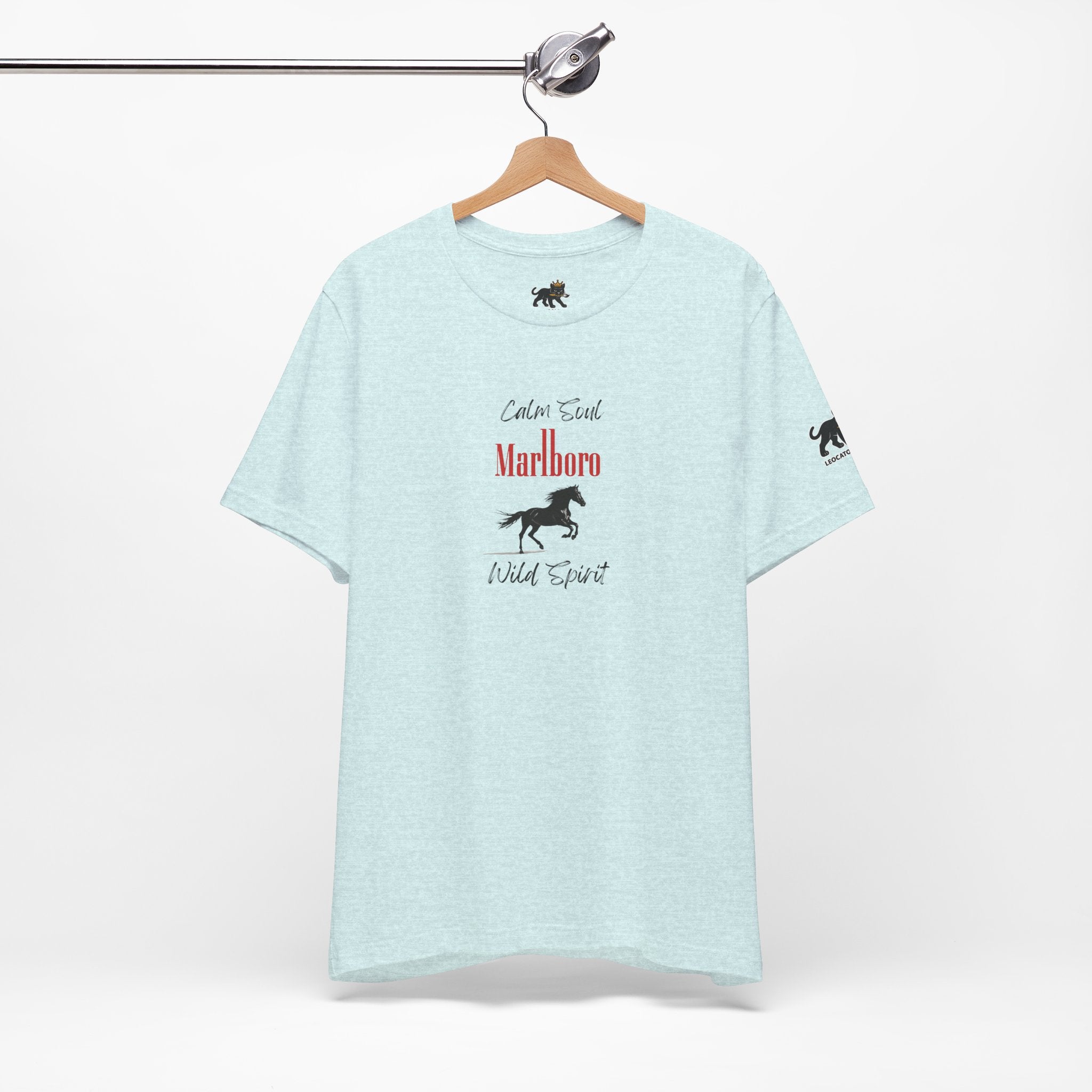 calm soul wild spirit Graphic Tee, Casual Summer Shirt, Marine Life T-Shirt, Gift for Sea Lovers,  high quality