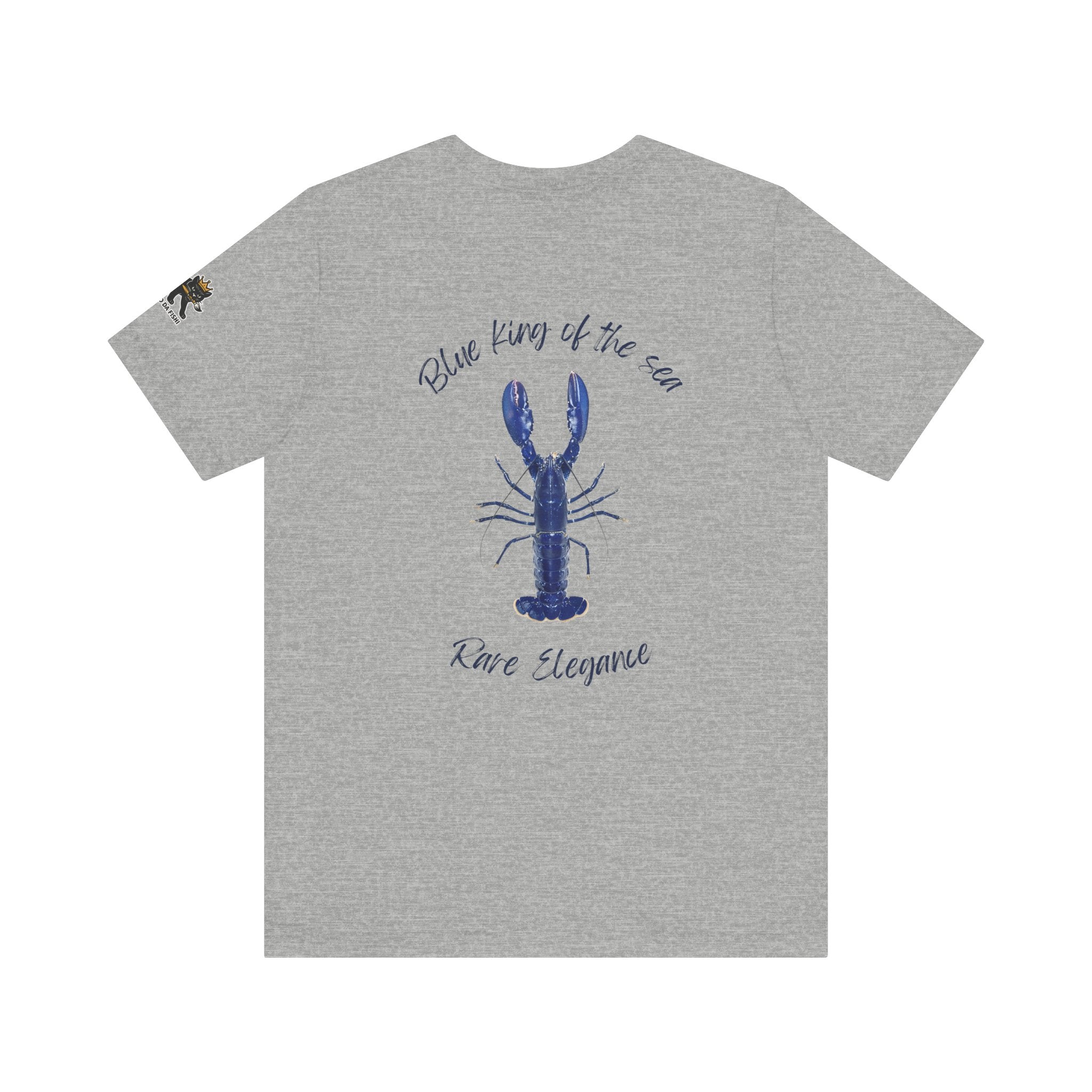blue king of sea Lobster Graphic Tee, Casual Summer Shirt, Marine Life T-Shirt, Gift for Sea Lovers,  high quality