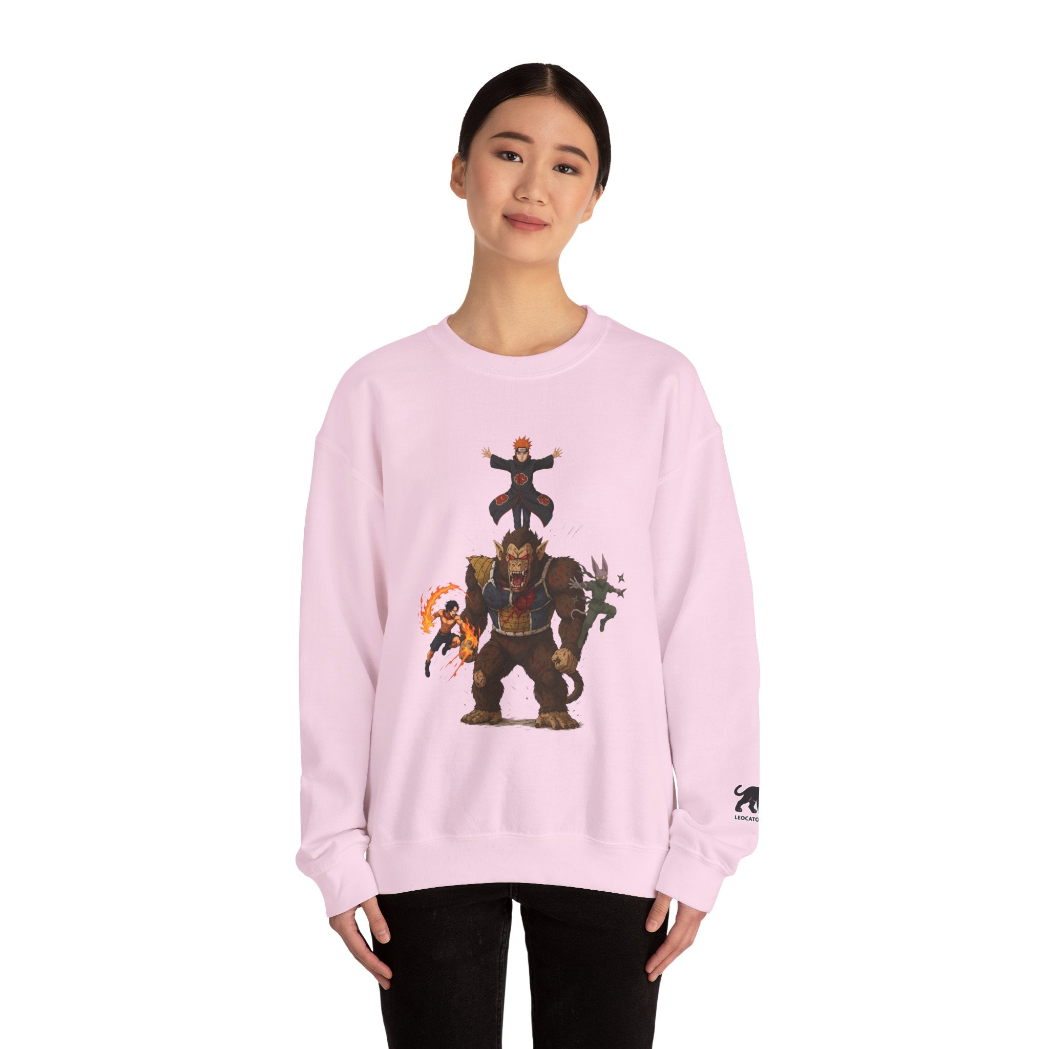 fight pain , nothing ends without pain Unisex Heavy Blend™ Crewneck Sweatshirt , high quality