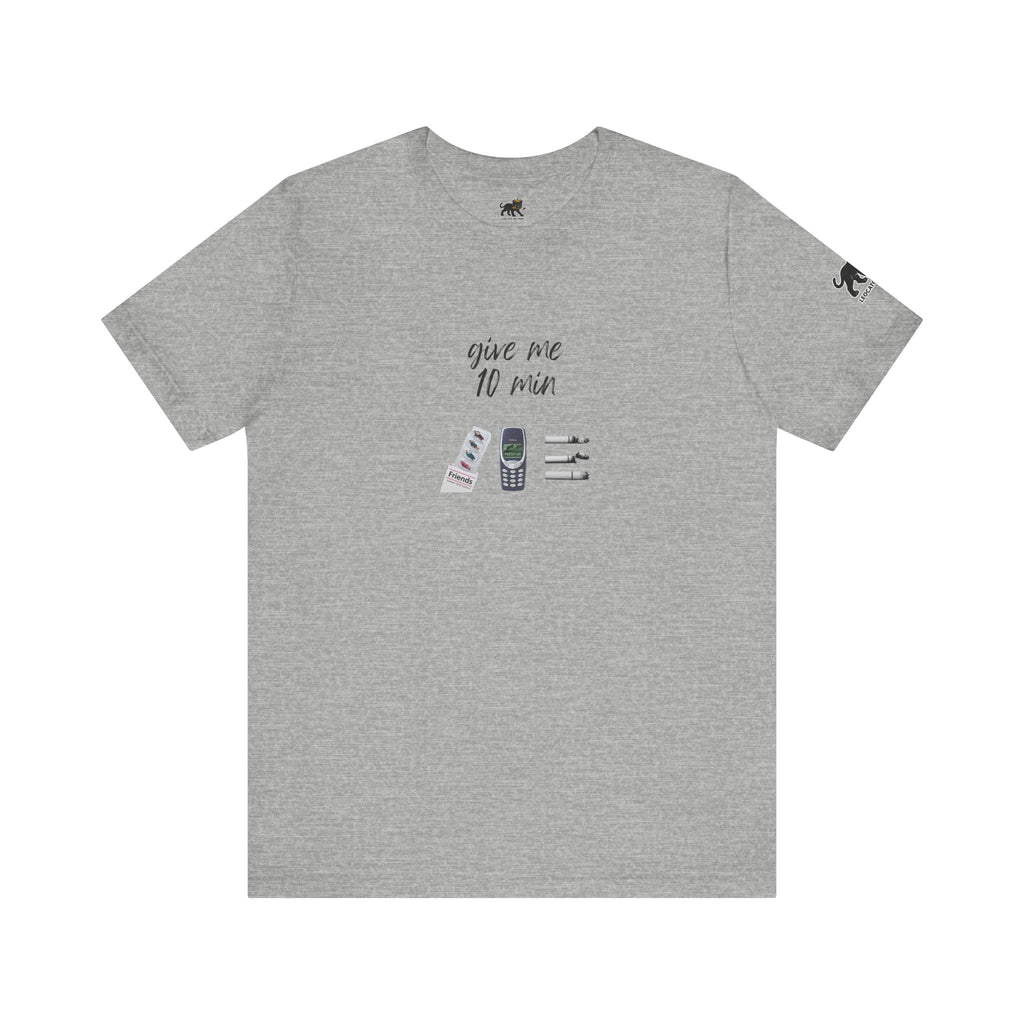 give me 10 min Graphic Tee, Casual Summer Shirt, Marine Life T-Shirt, Gift for Sea Lovers,  high quality