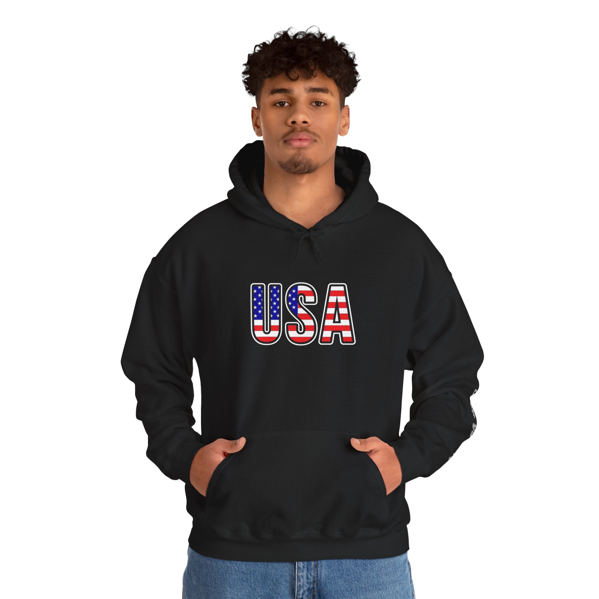 USA Flag Hoodie,