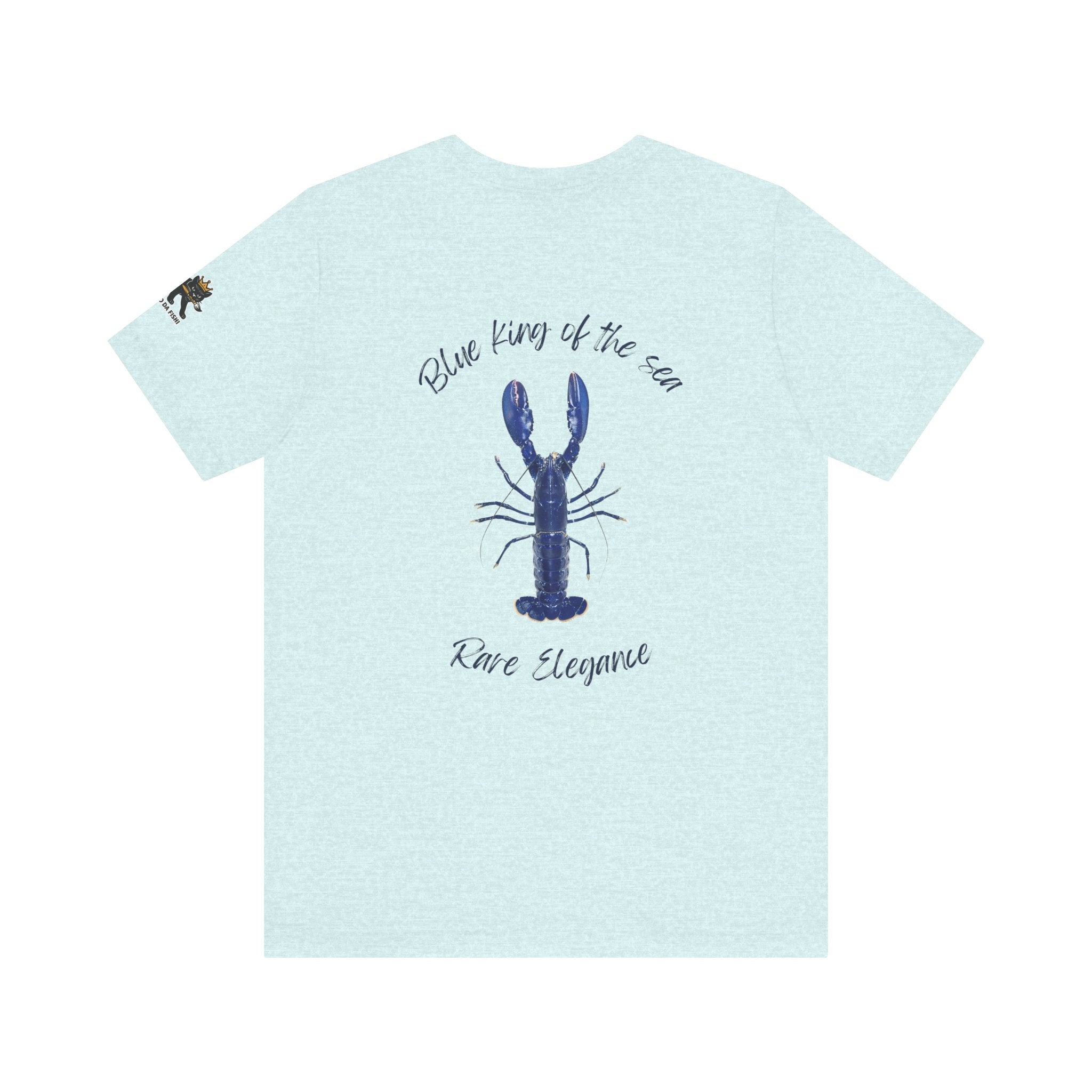 blue king of sea Lobster Graphic Tee, Casual Summer Shirt, Marine Life T-Shirt, Gift for Sea Lovers,  high quality