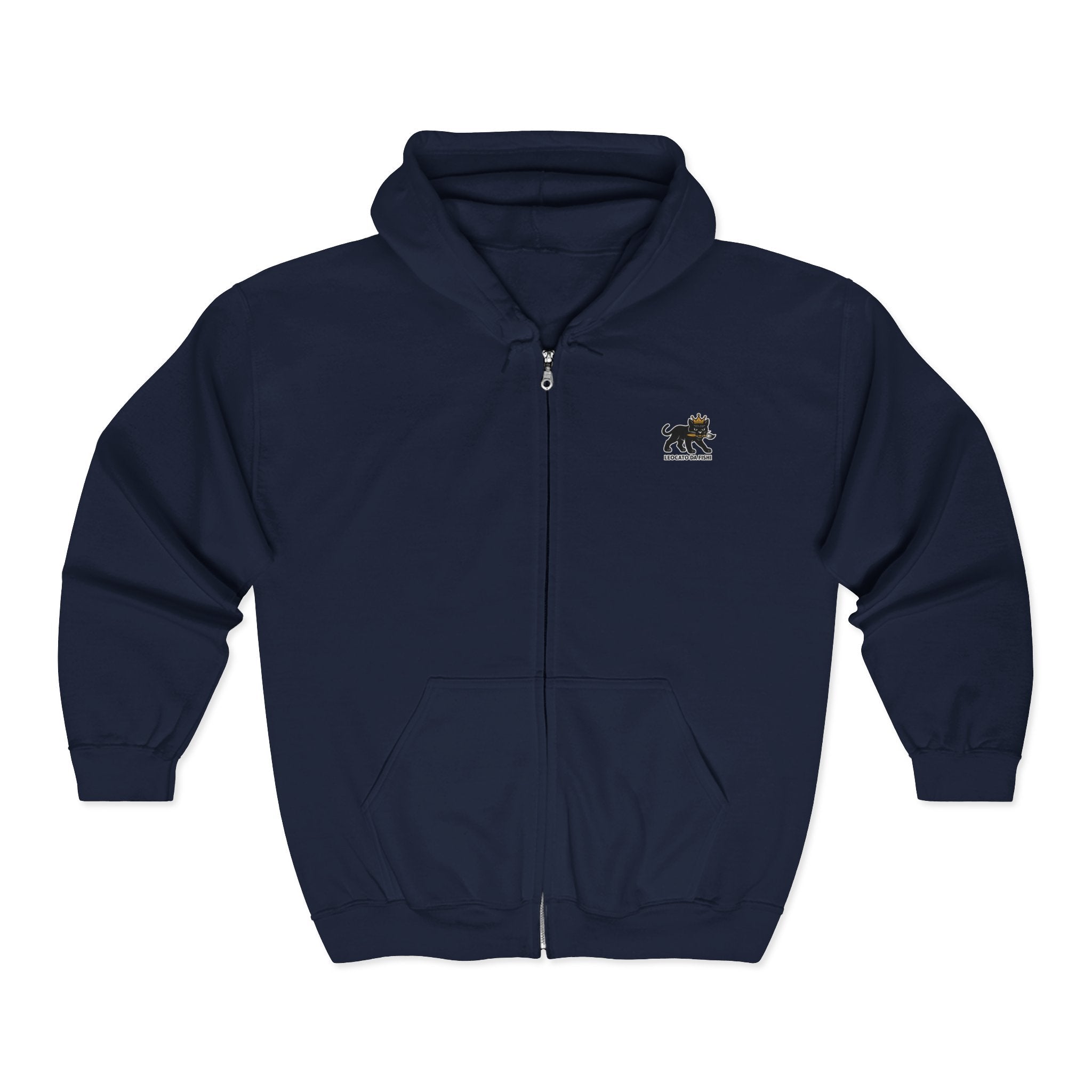 pain : no pain on gain Unisex Heavy Blend™ Full Zip Hooded Sweatshirt