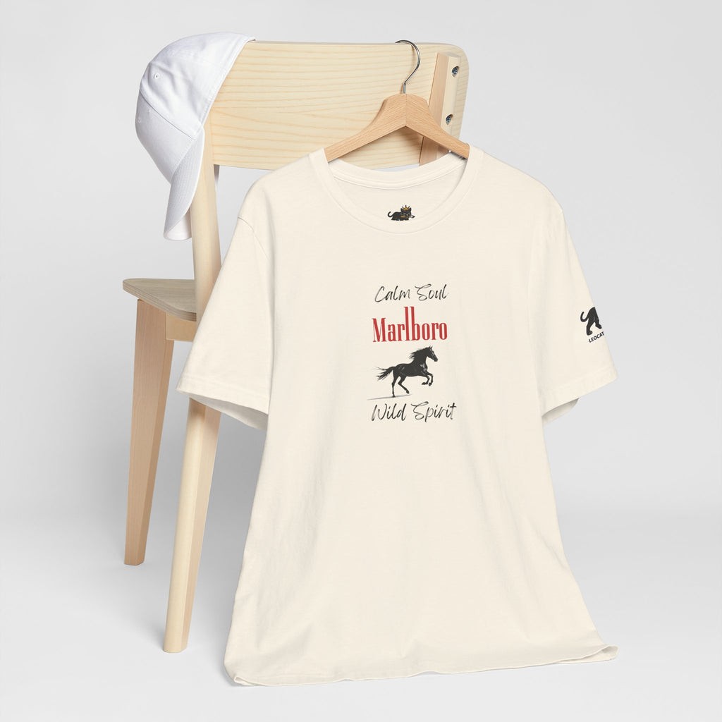 calm soul wild spirit Graphic Tee, Casual Summer Shirt, Marine Life T-Shirt, Gift for Sea Lovers,  high quality