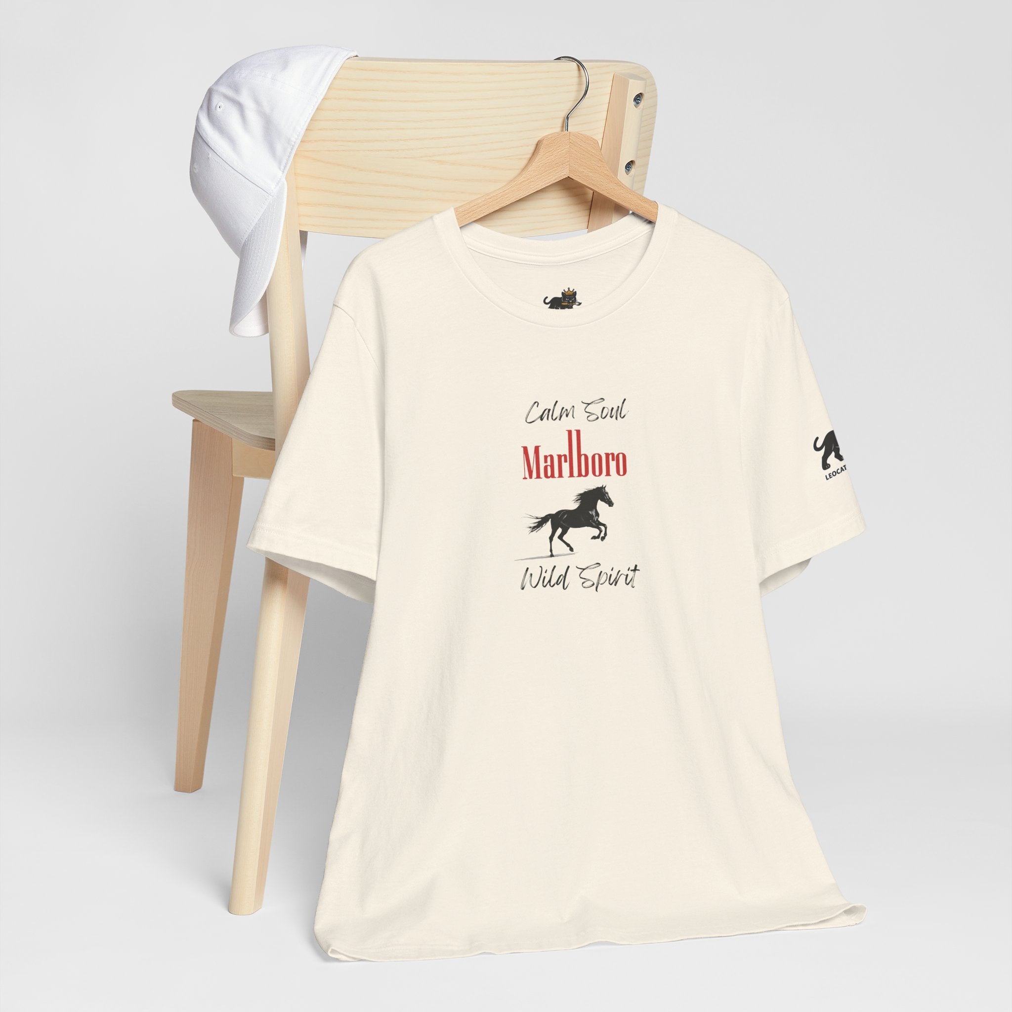 calm soul wild spirit Graphic Tee, Casual Summer Shirt, Marine Life T-Shirt, Gift for Sea Lovers,  high quality