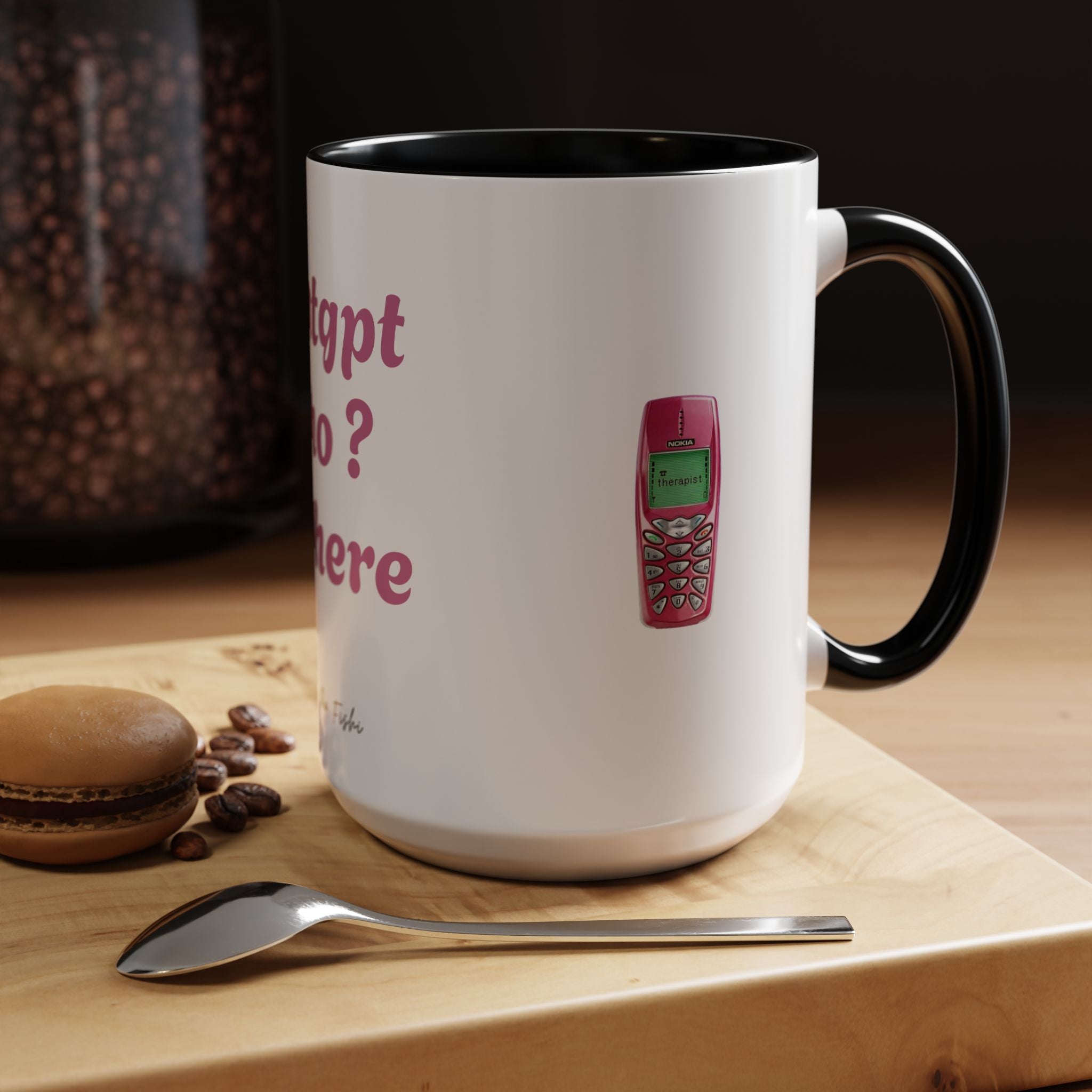 chatgpt how iam here Coffee Mug (11, 15oz)