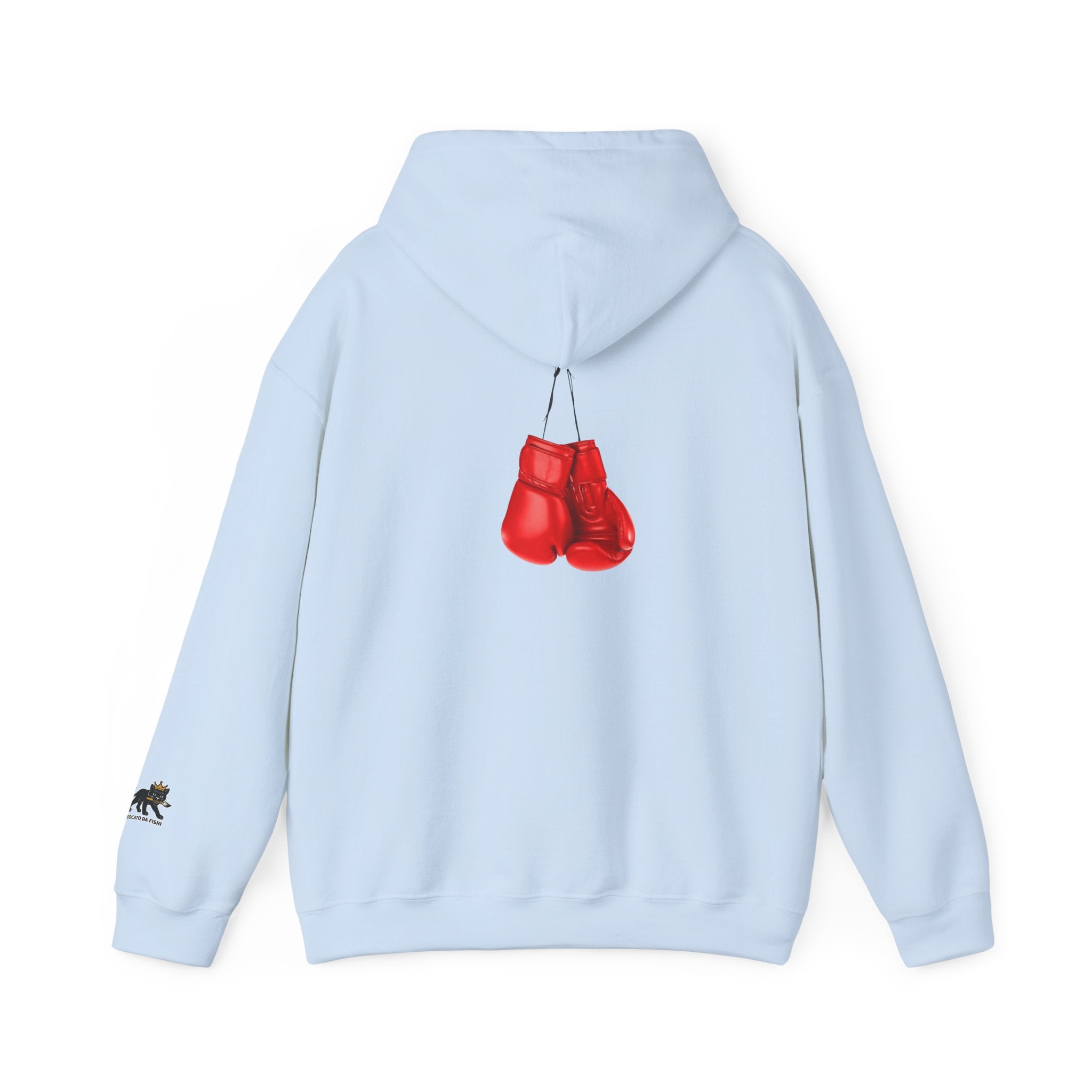 boxing gloves Hooded Sweatshirt, Unisex Casual Hoodie, Perfect Gift for Friends, Inspiring Apparel, Comfortable Daily Wear