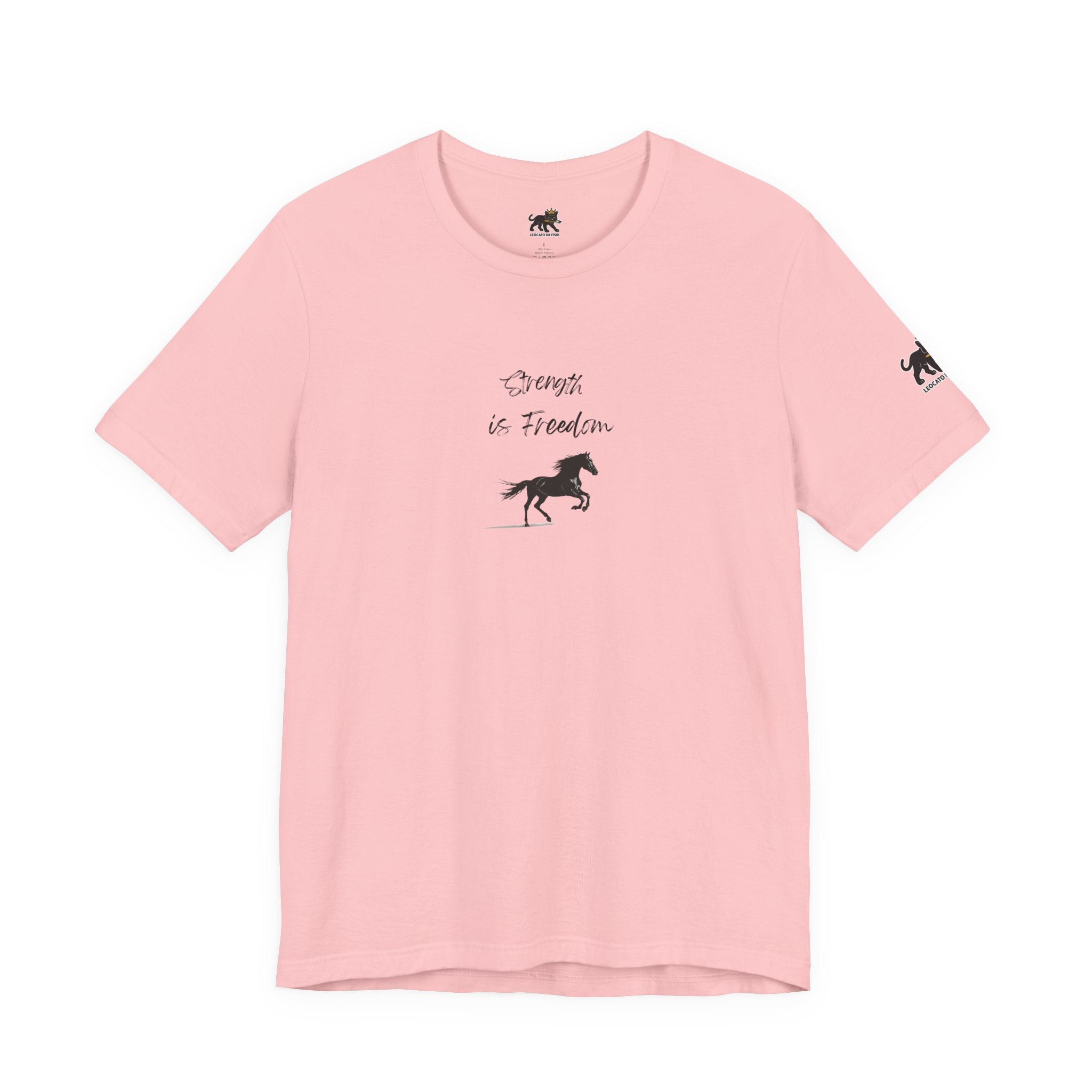 strength is freedom Graphic Tee, Casual Summer Shirt, Marine Life T-Shirt, Gift for Sea Lovers,  high quality