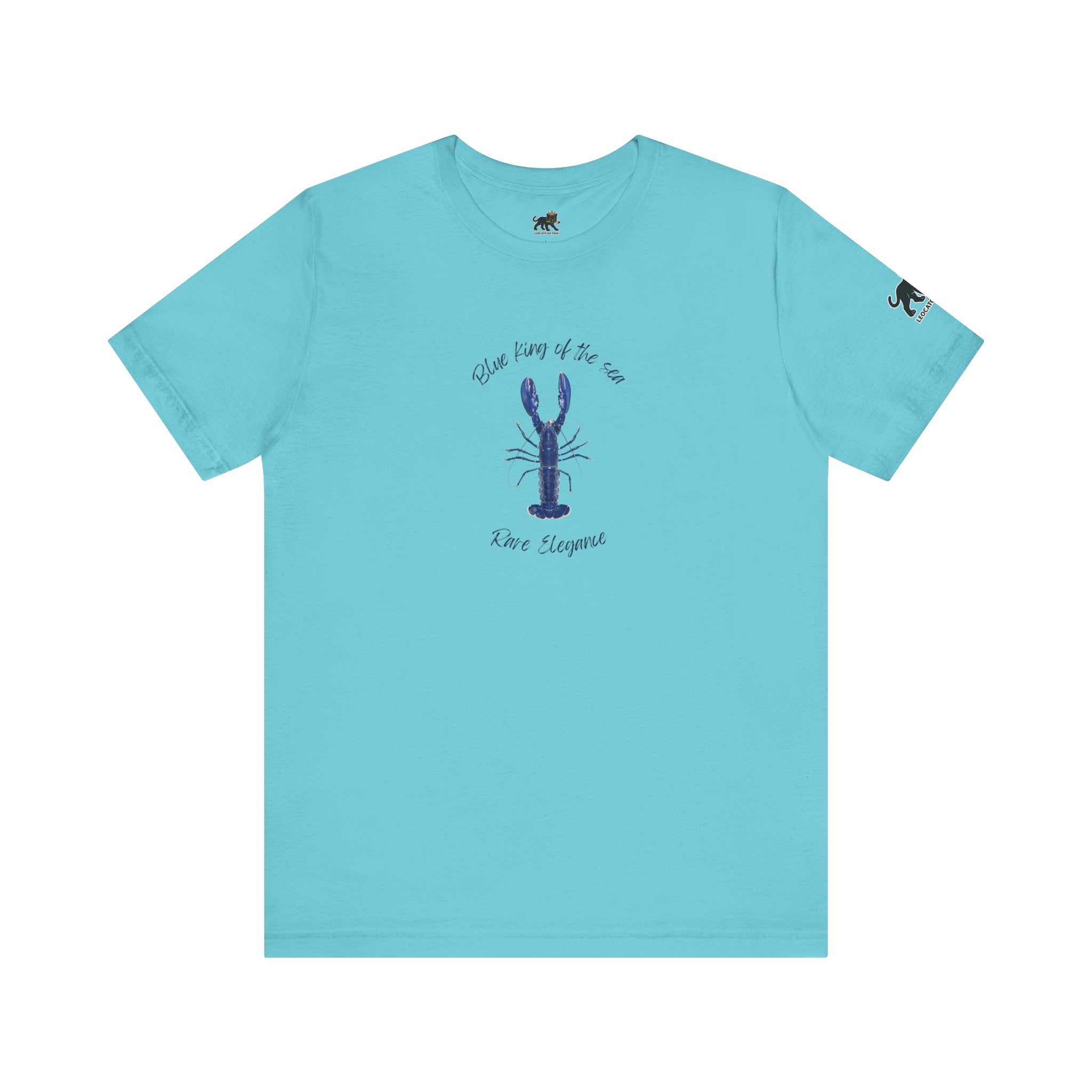 blue king of sea Lobster Graphic Tee, Casual Summer Shirt, Marine Life T-Shirt, Gift for Sea Lovers,  high quality