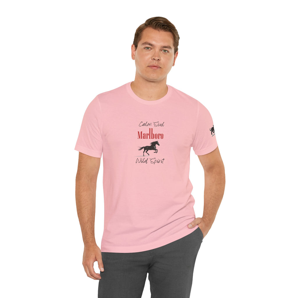 calm soul wild spirit Graphic Tee, Casual Summer Shirt, Marine Life T-Shirt, Gift for Sea Lovers,  high quality