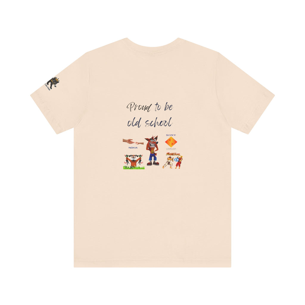 proud to be old school   Graphic Tee, Casual Summer Shirt, Marine Life T-Shirt, Gift for Sea Lovers,  high quality