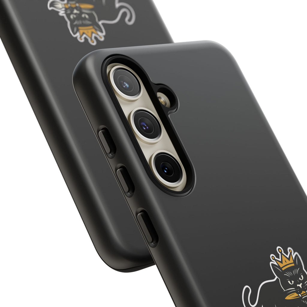 Tough Cases Phone Case, Unique Cat Design, Perfect for Animal Lovers, Gift for Birthdays, Fun Accessory for Everyday Use