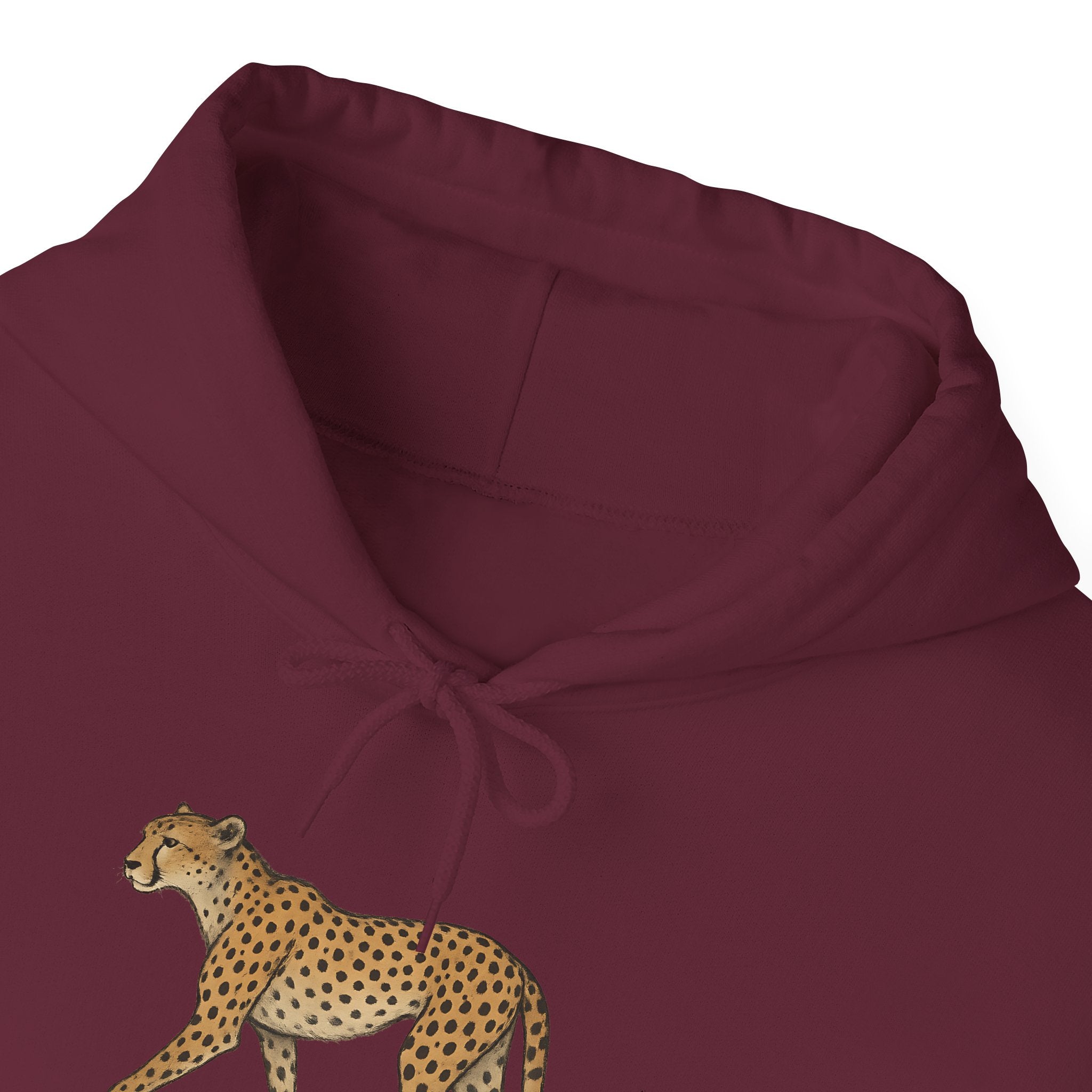 Unisex Hooded ' cheetah ' – LEOCATO DA FISHI