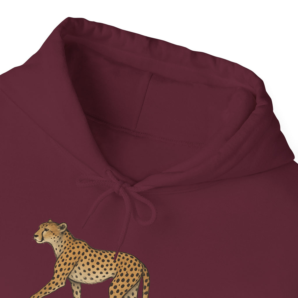 Unisex Hooded ' cheetah '