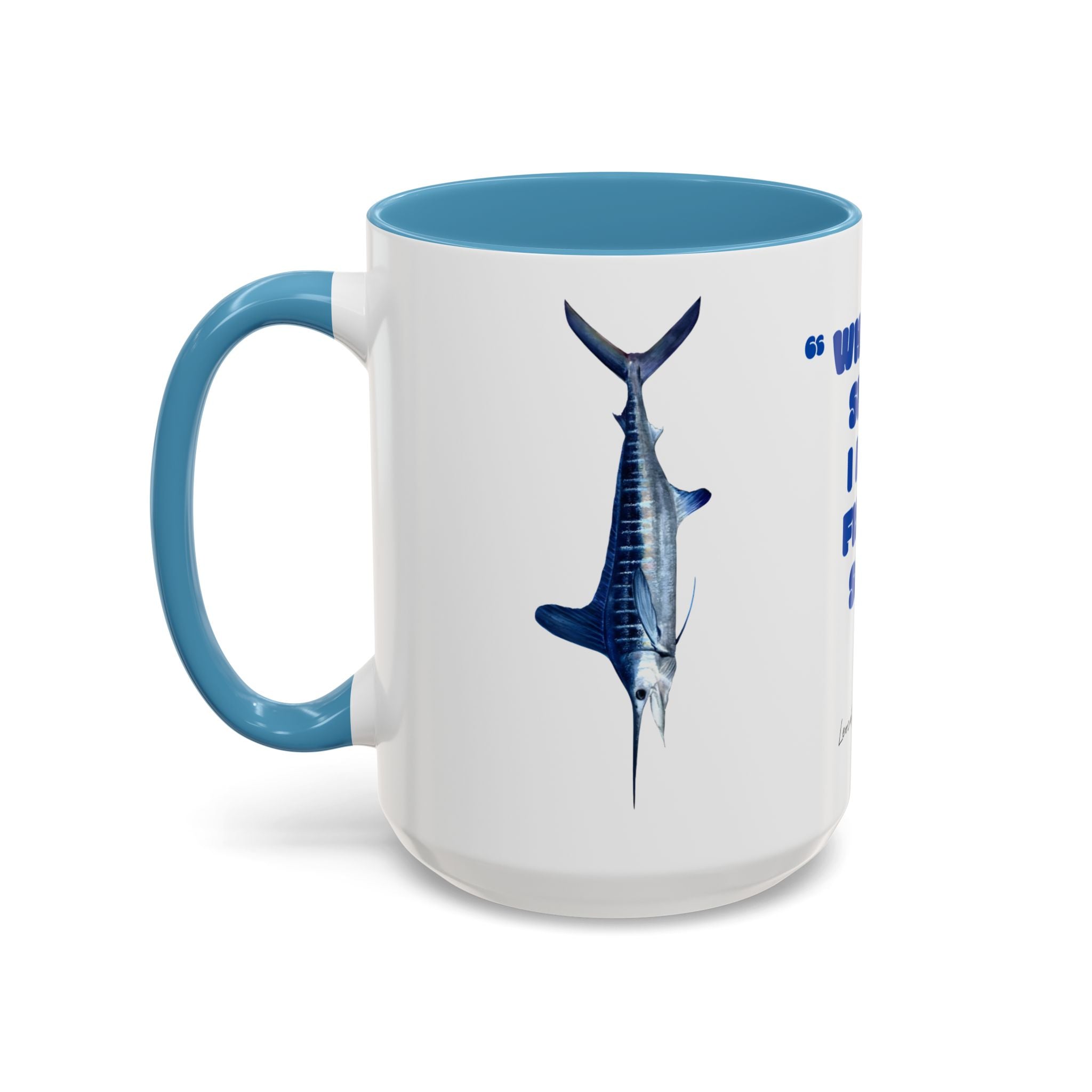 fishing time 1 Coffee Mug (11, 15oz)