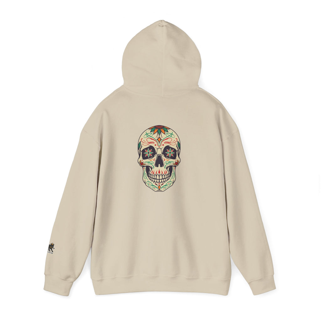 skull Hooded Sweatshirt, Unisex Casual Hoodie, Perfect Gift for Friends, Inspiring Apparel, Comfortable Daily Wear