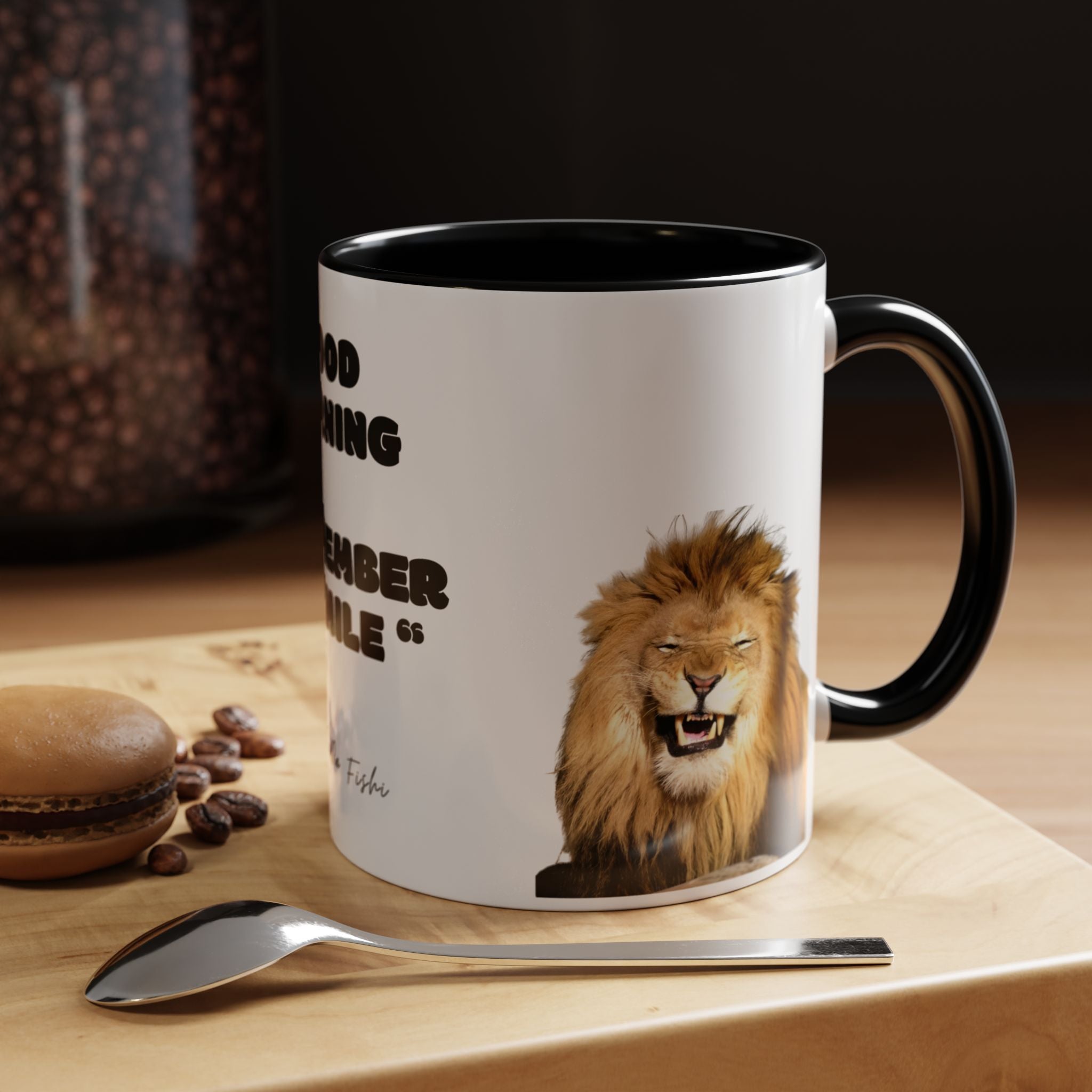 lion smile  Coffee Mug (11, 15oz)