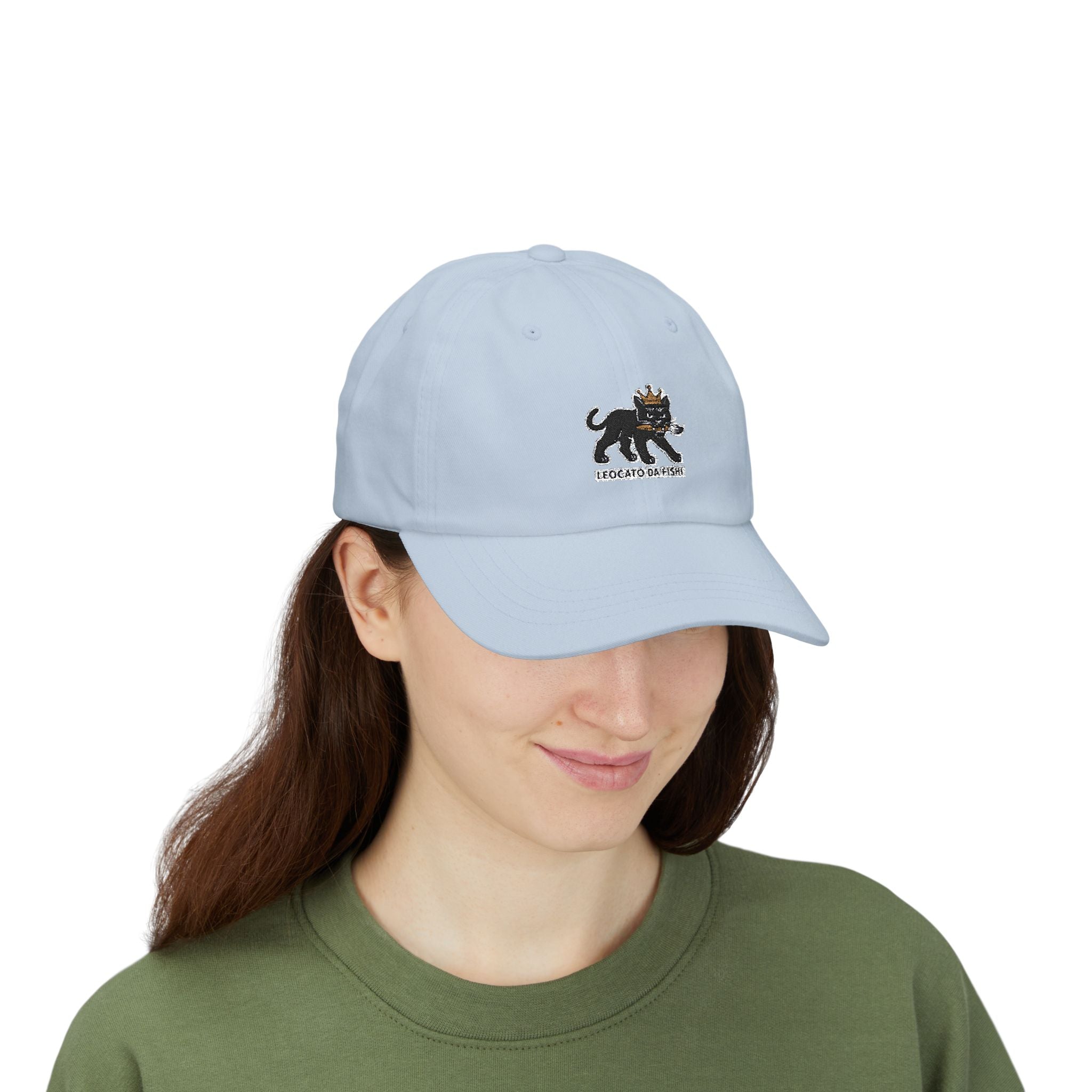 leocato da fishi hat ,  Stylish Baseball Hat, Perfect Gift for Dads, Casual Wear, Outdoor Adventures, Fishing Events