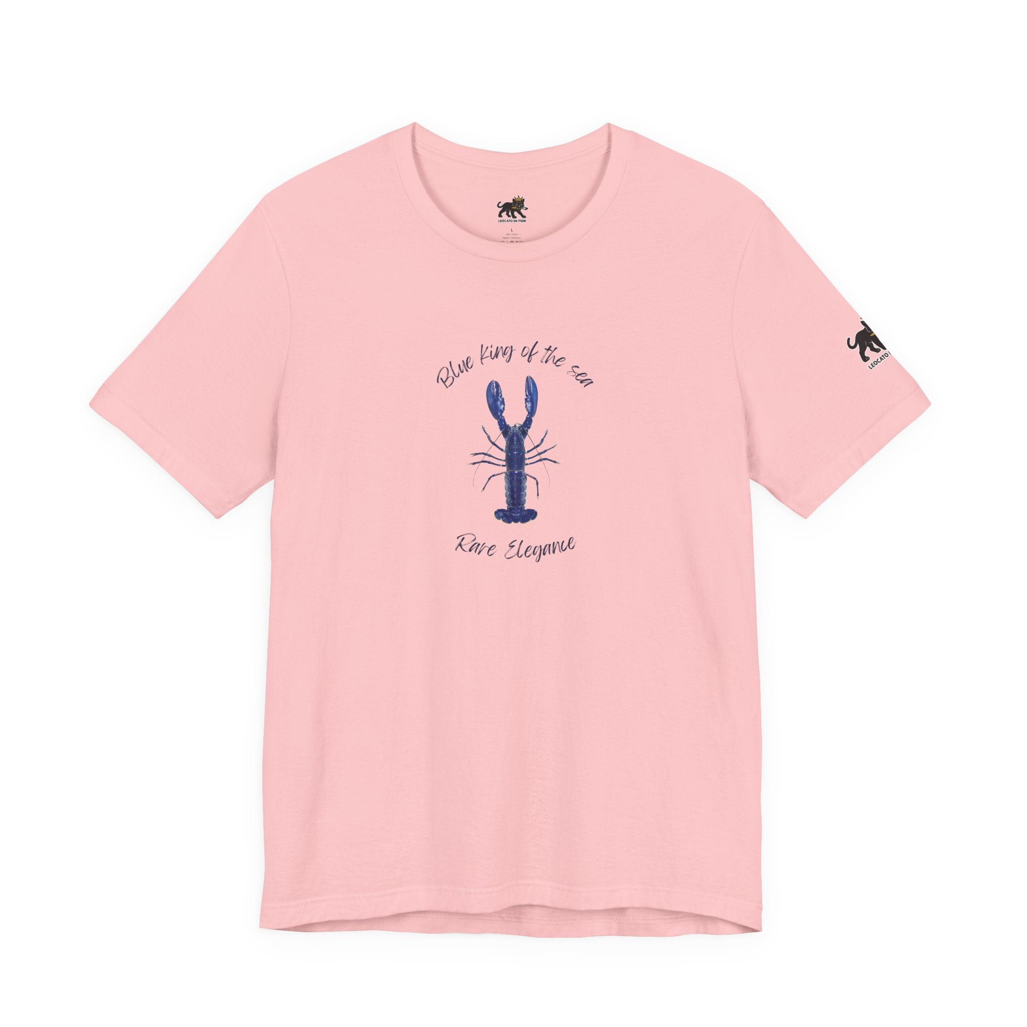 blue king of sea Lobster Graphic Tee, Casual Summer Shirt, Marine Life T-Shirt, Gift for Sea Lovers,  high quality