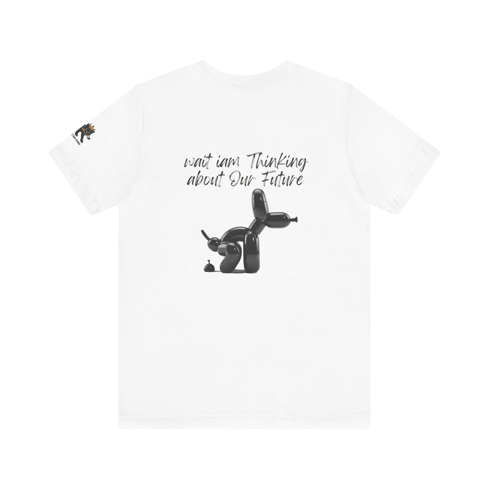 wait iam thinking about our future Graphic Tee, Casual Summer Shirt, Marine Life T-Shirt, Gift for Sea Lovers,  high quality