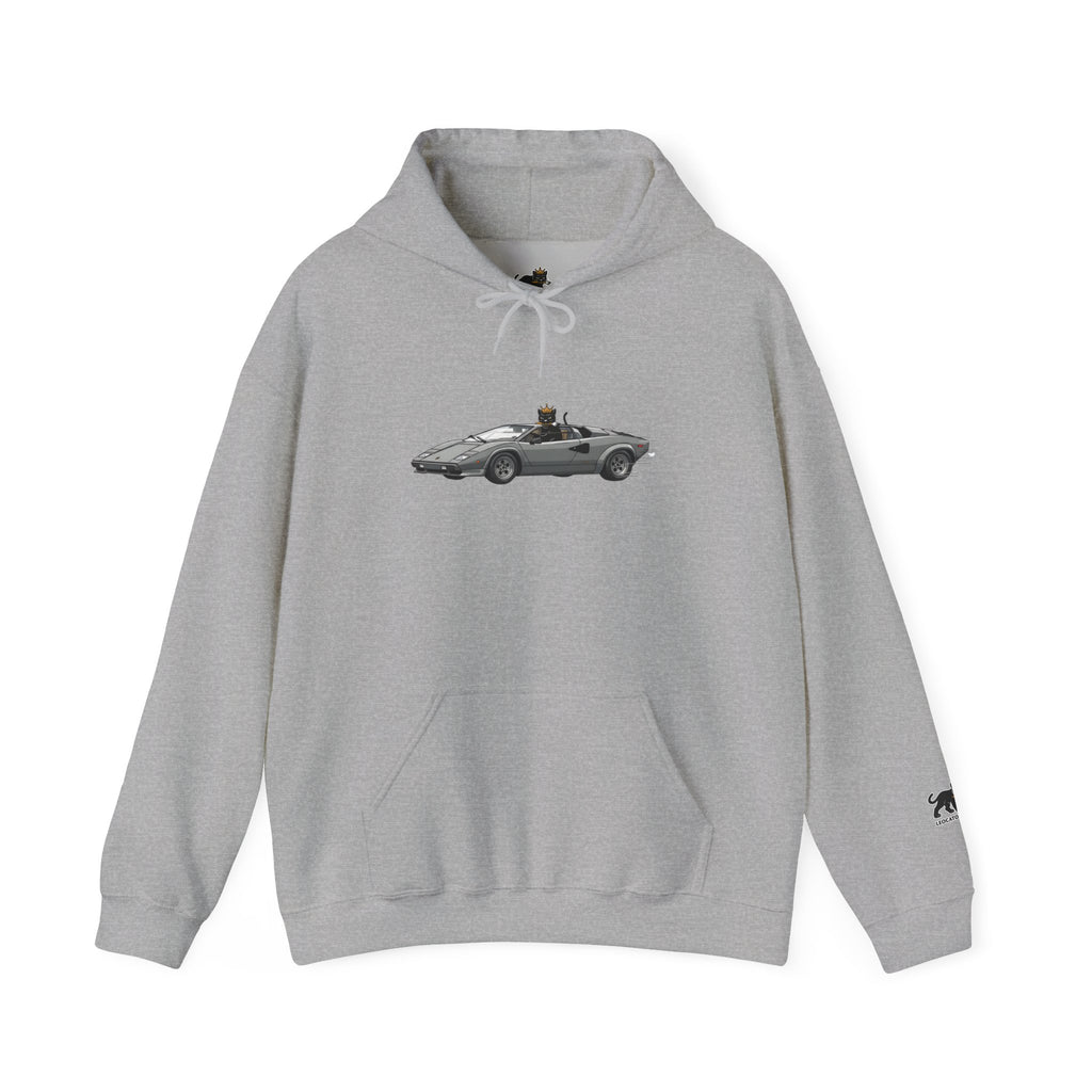 Lamborghini Countach Turbo Hooded Sweatshirt,