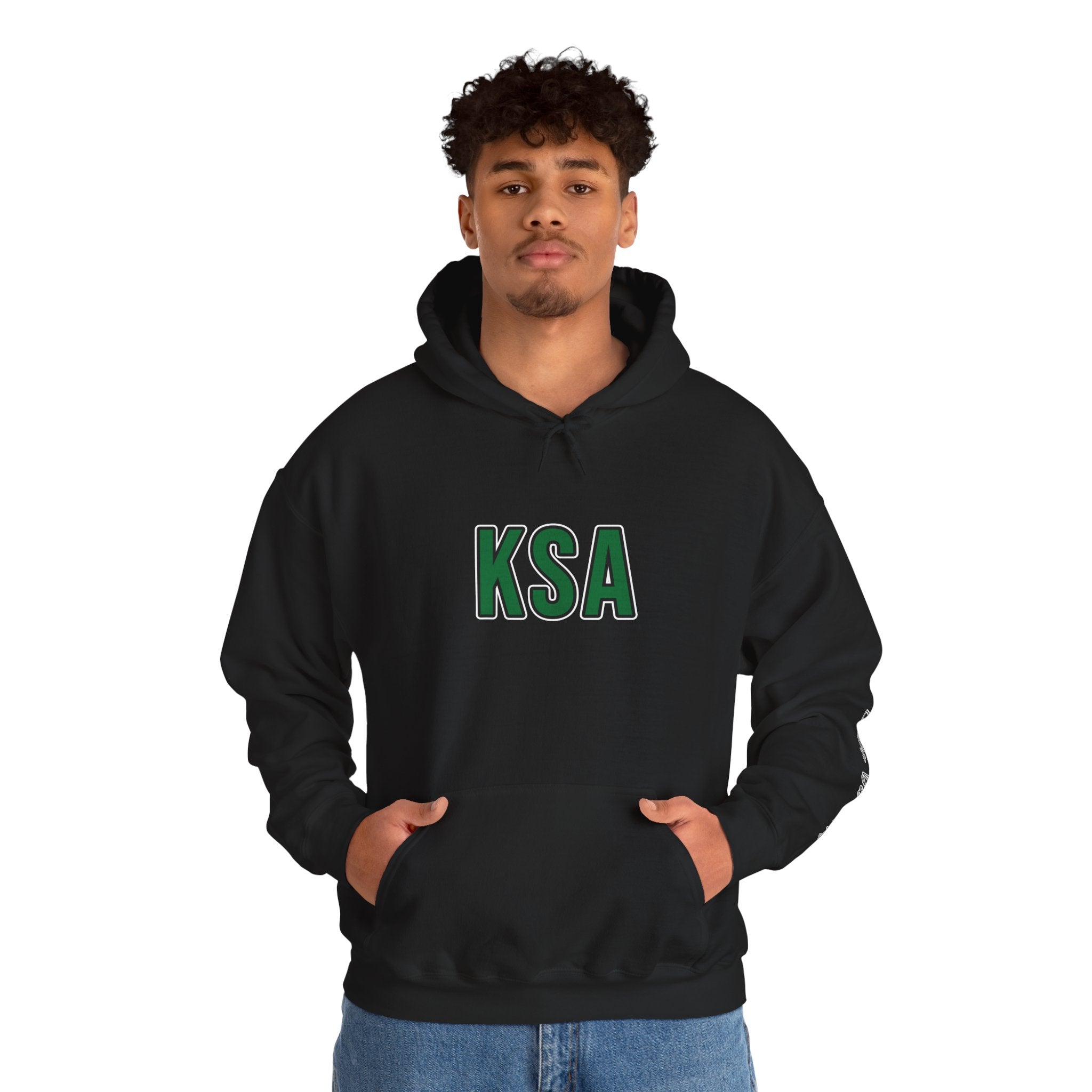 KSA flag hoodie ,