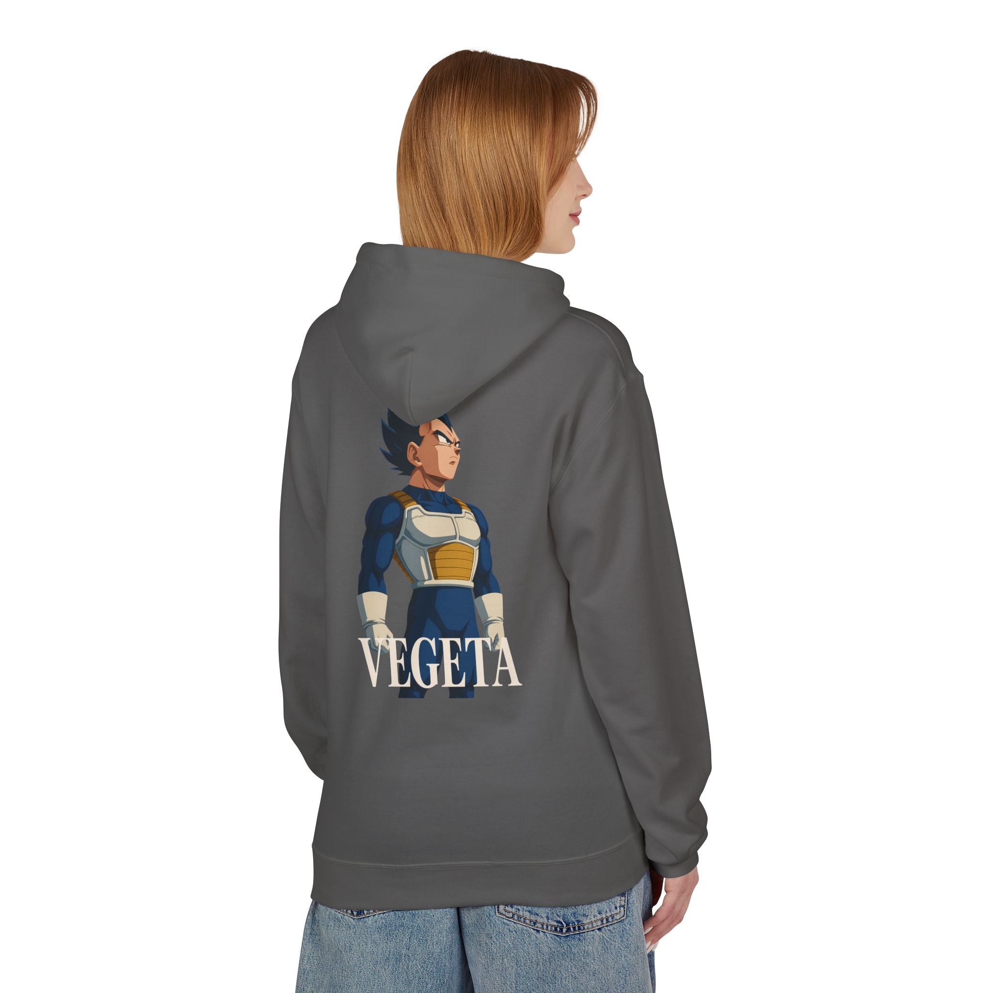 Stylish vegeta Hoodie, Soft Unisex Fleece Sweatshirt, Trendy Anime Apparel, Cosplay Gift for Fans, Comfortable Streetwear