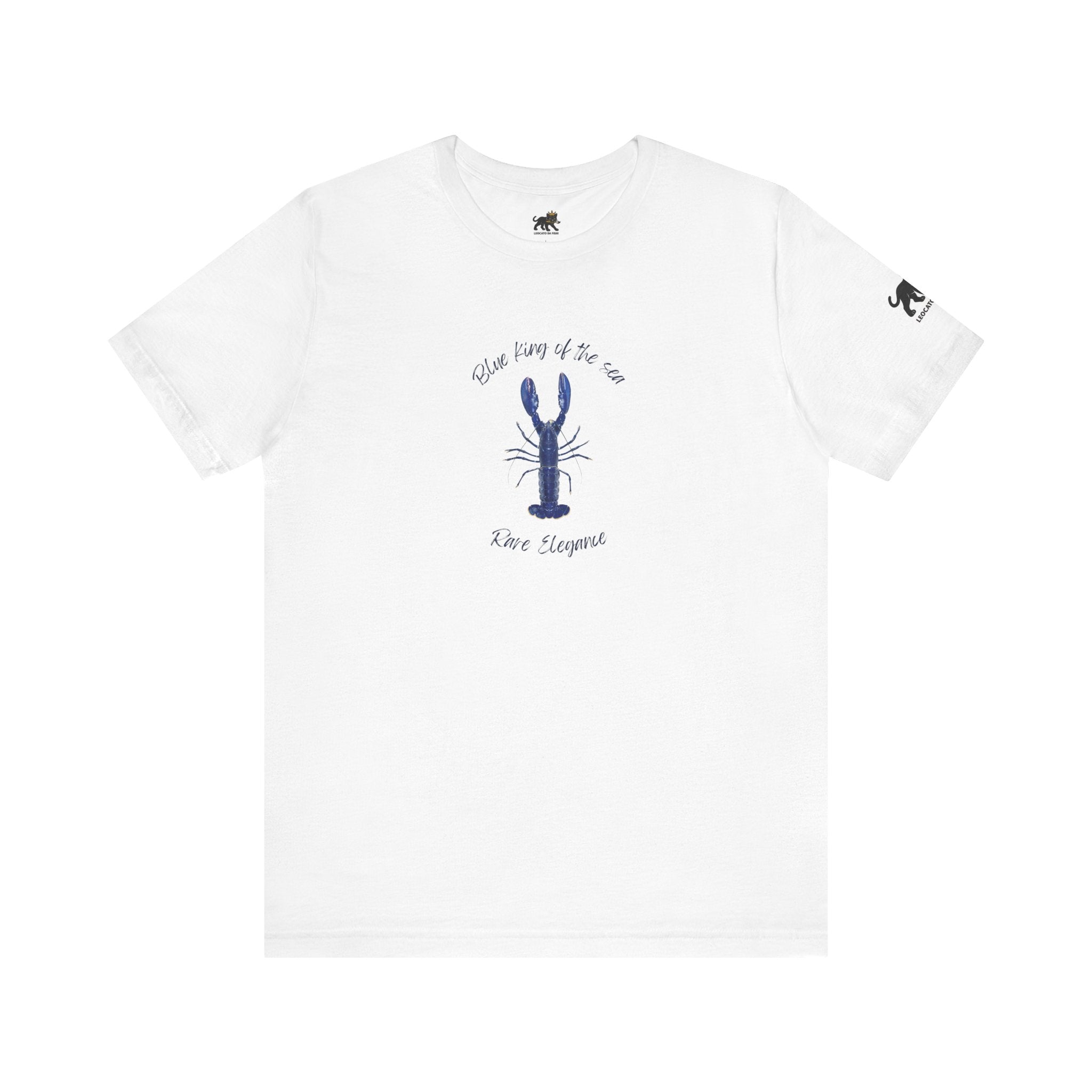 blue king of sea Lobster Graphic Tee, Casual Summer Shirt, Marine Life T-Shirt, Gift for Sea Lovers,  high quality