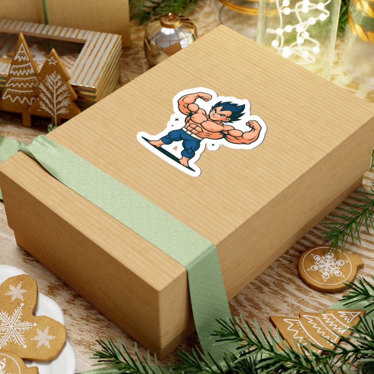 vegeta the GYM fitness    Character Kiss-Cut Stickers | Laptop, Decor, Gift, Naruto, Pain, Custom Stickers
