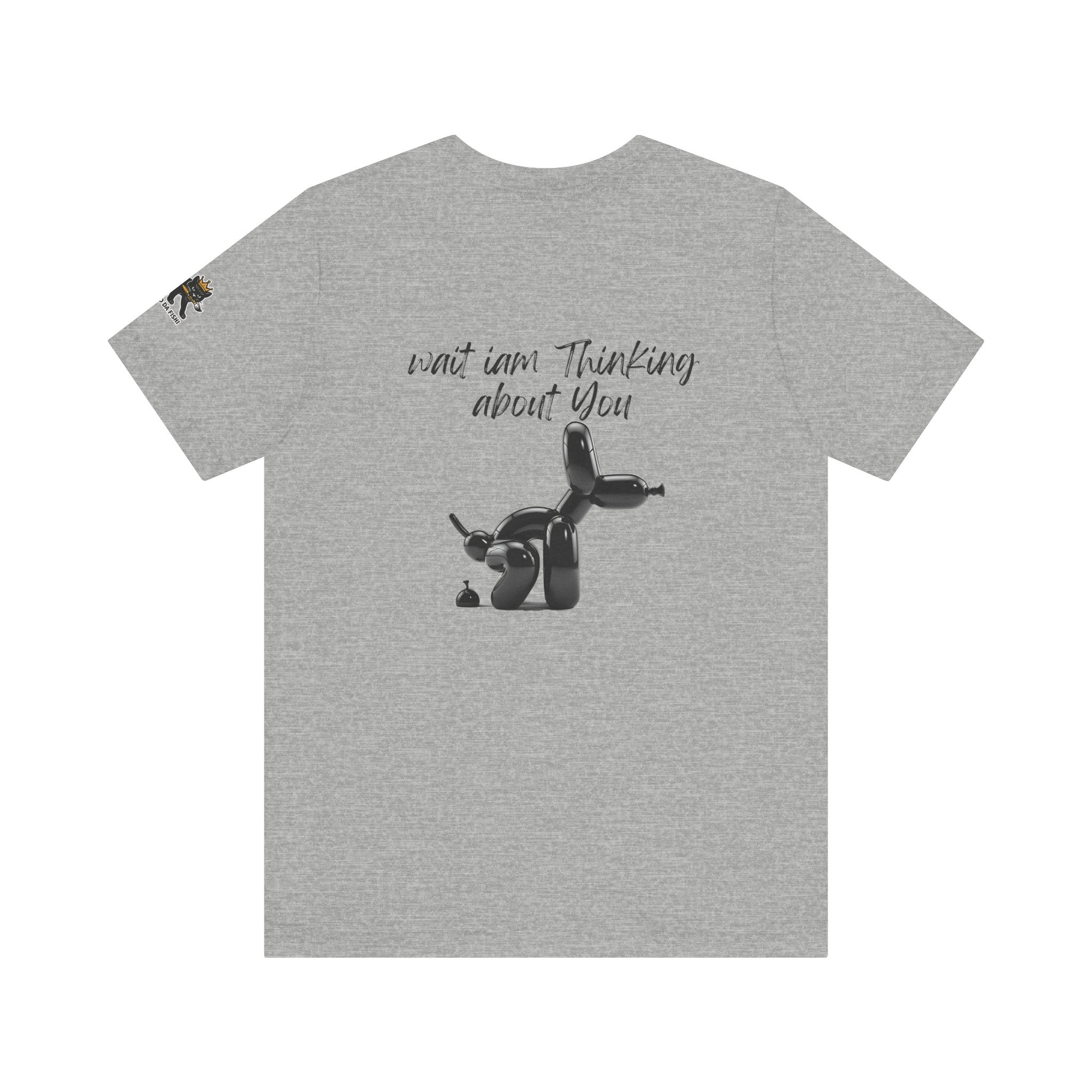 wait iam thinking about you Graphic Tee, Casual Summer Shirt, Marine Life T-Shirt, Gift for Sea Lovers,  high quality