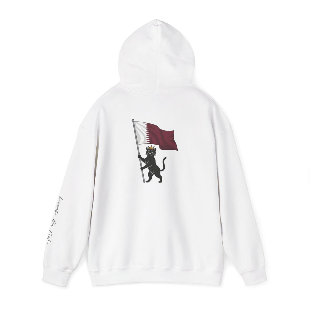 Qatar flag hoodie ,
