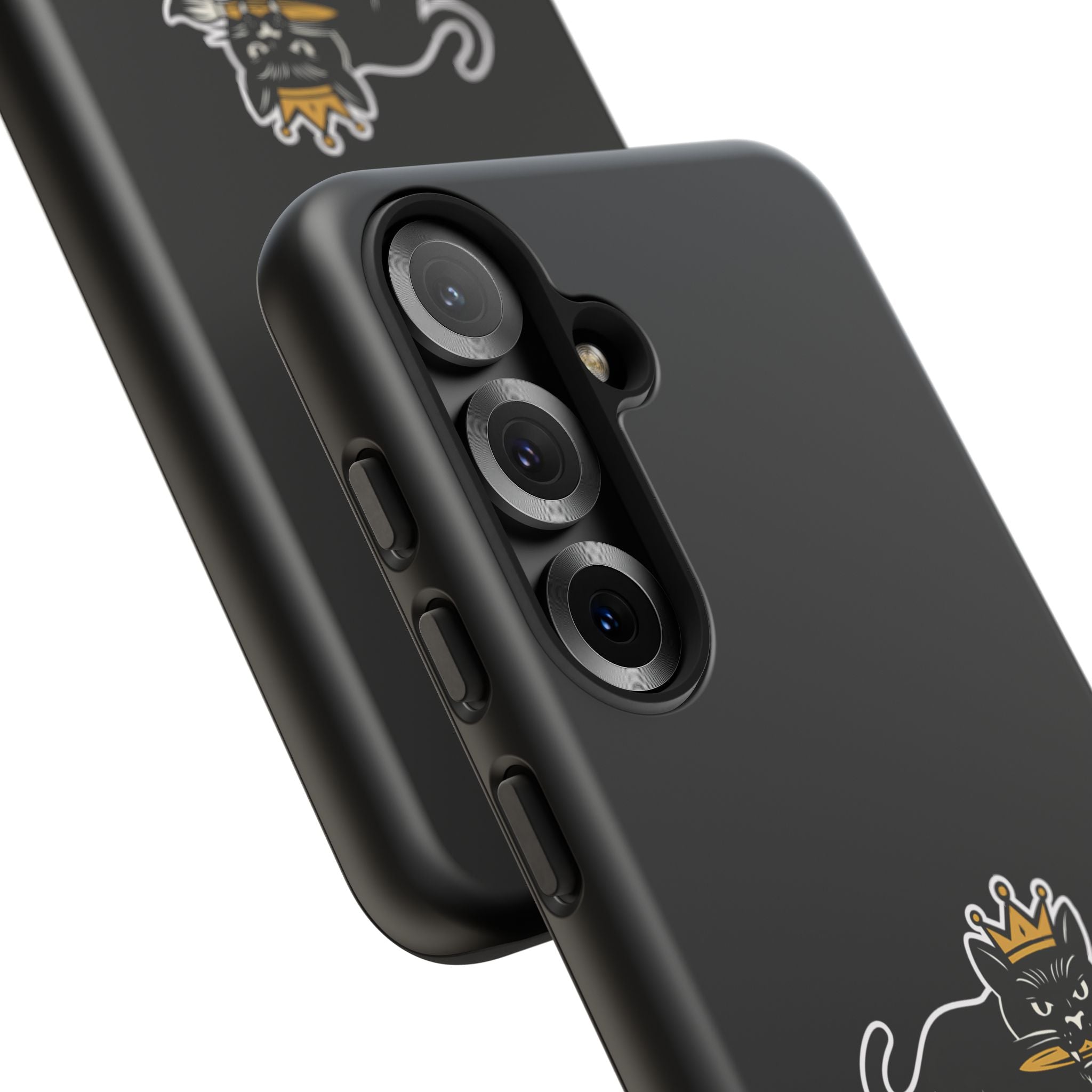 Tough Cases Phone Case, Unique Cat Design, Perfect for Animal Lovers, Gift for Birthdays, Fun Accessory for Everyday Use