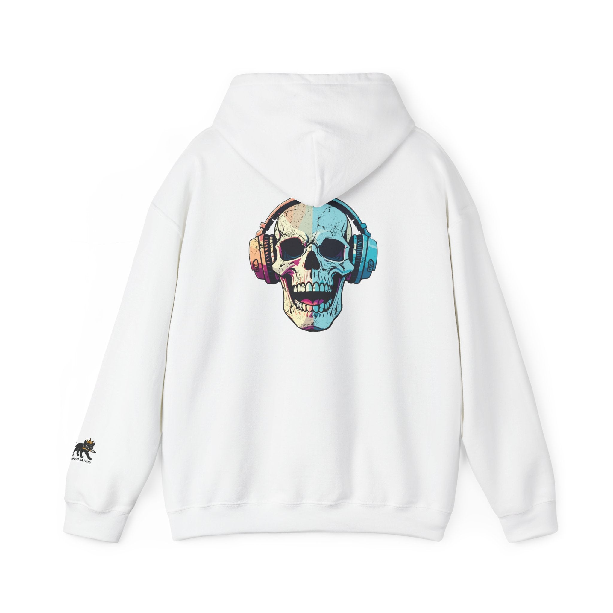 skull music Hooded Sweatshirt
