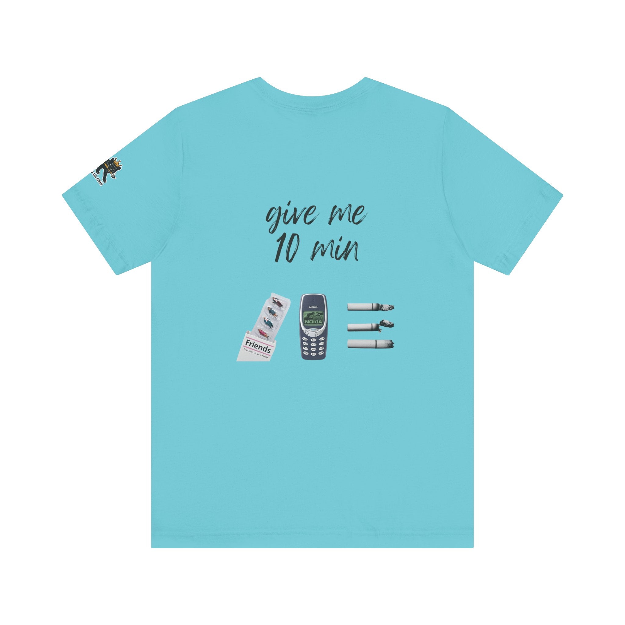 give me 10 min Graphic Tee, Casual Summer Shirt, Marine Life T-Shirt, Gift for Sea Lovers,  high quality