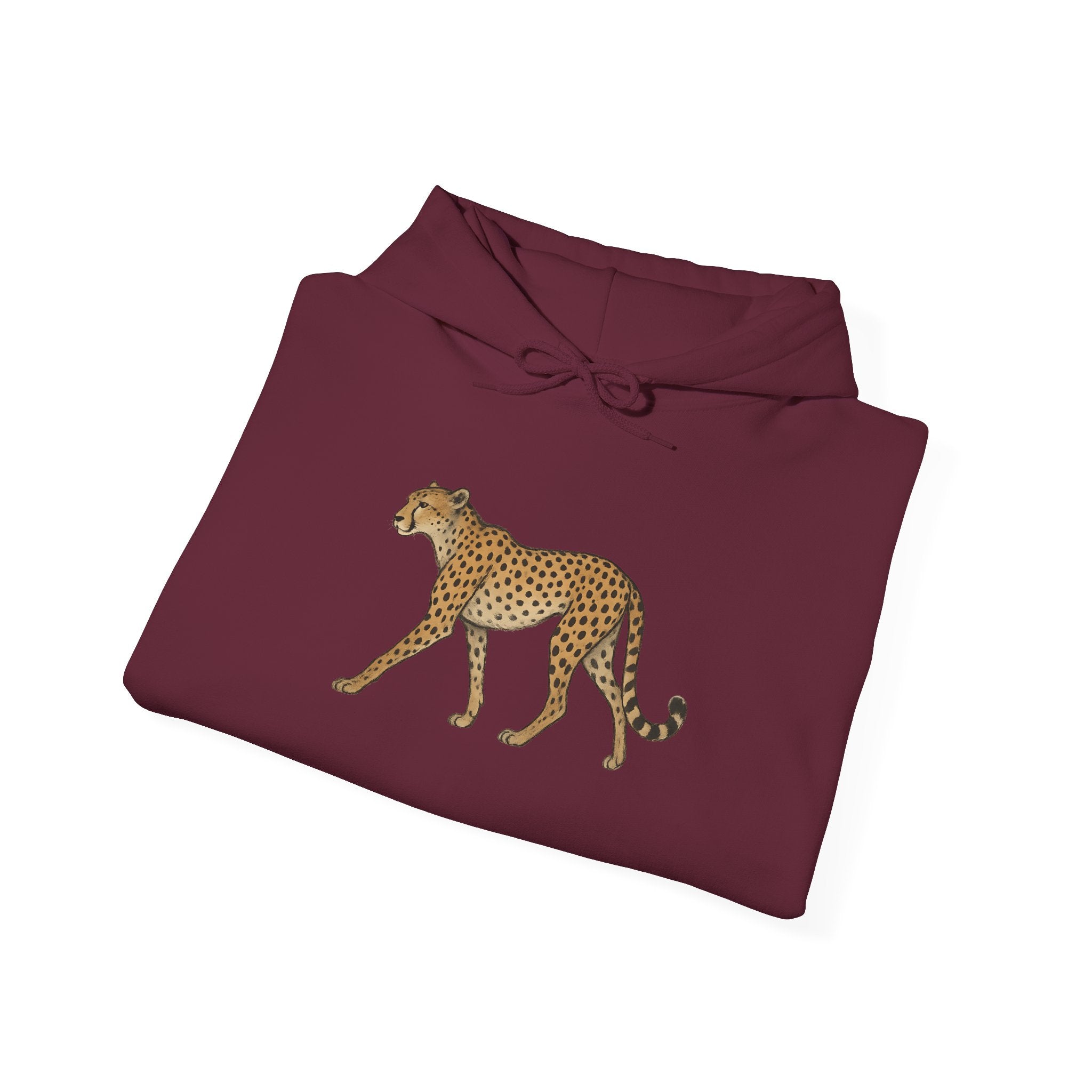Unisex Hooded ' cheetah ' – LEOCATO DA FISHI
