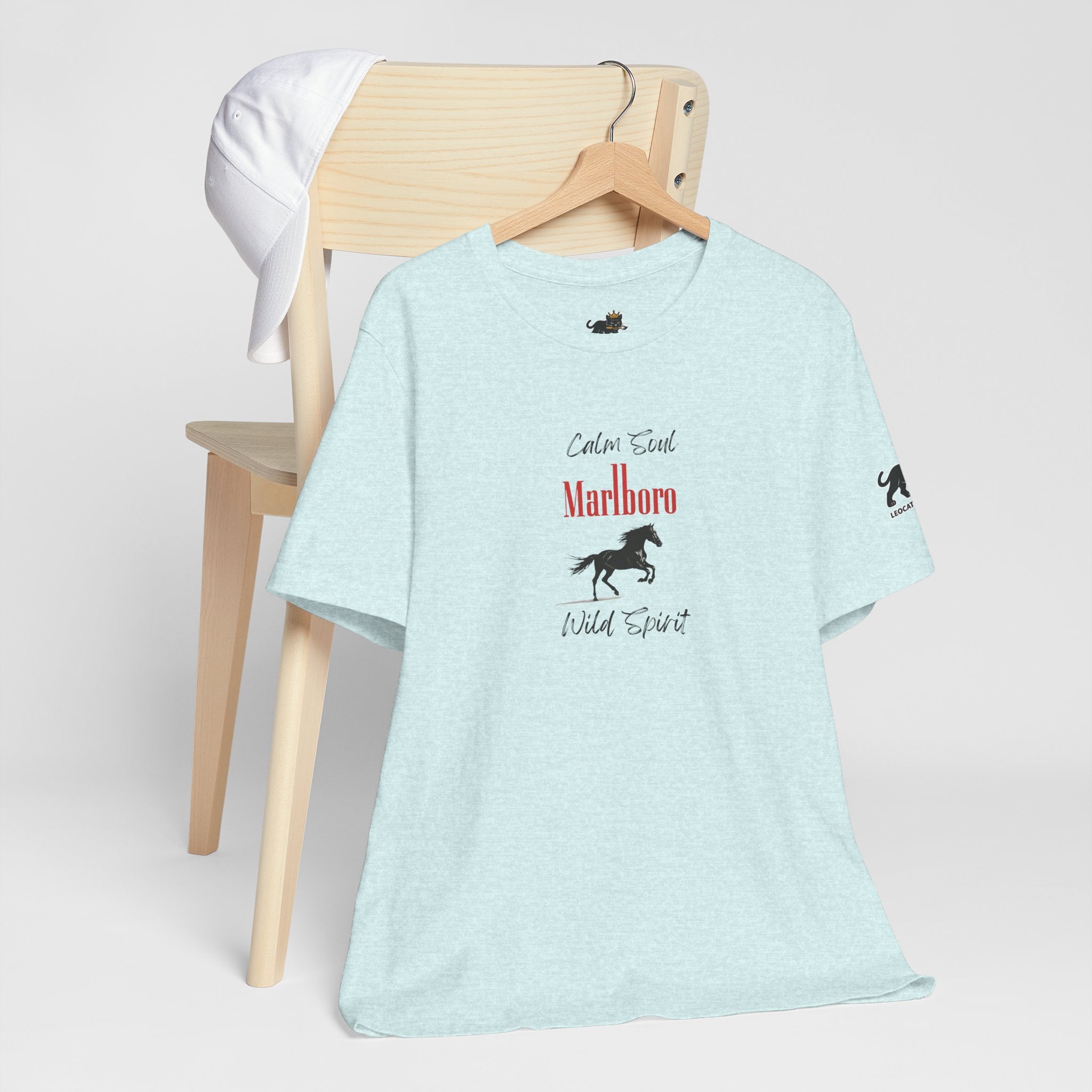 calm soul wild spirit Graphic Tee, Casual Summer Shirt, Marine Life T-Shirt, Gift for Sea Lovers,  high quality