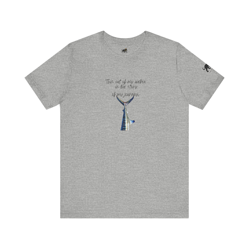 story of my journe  Graphic Tee, Casual Summer Shirt, Marine Life T-Shirt, Gift for Sea Lovers,  high quality