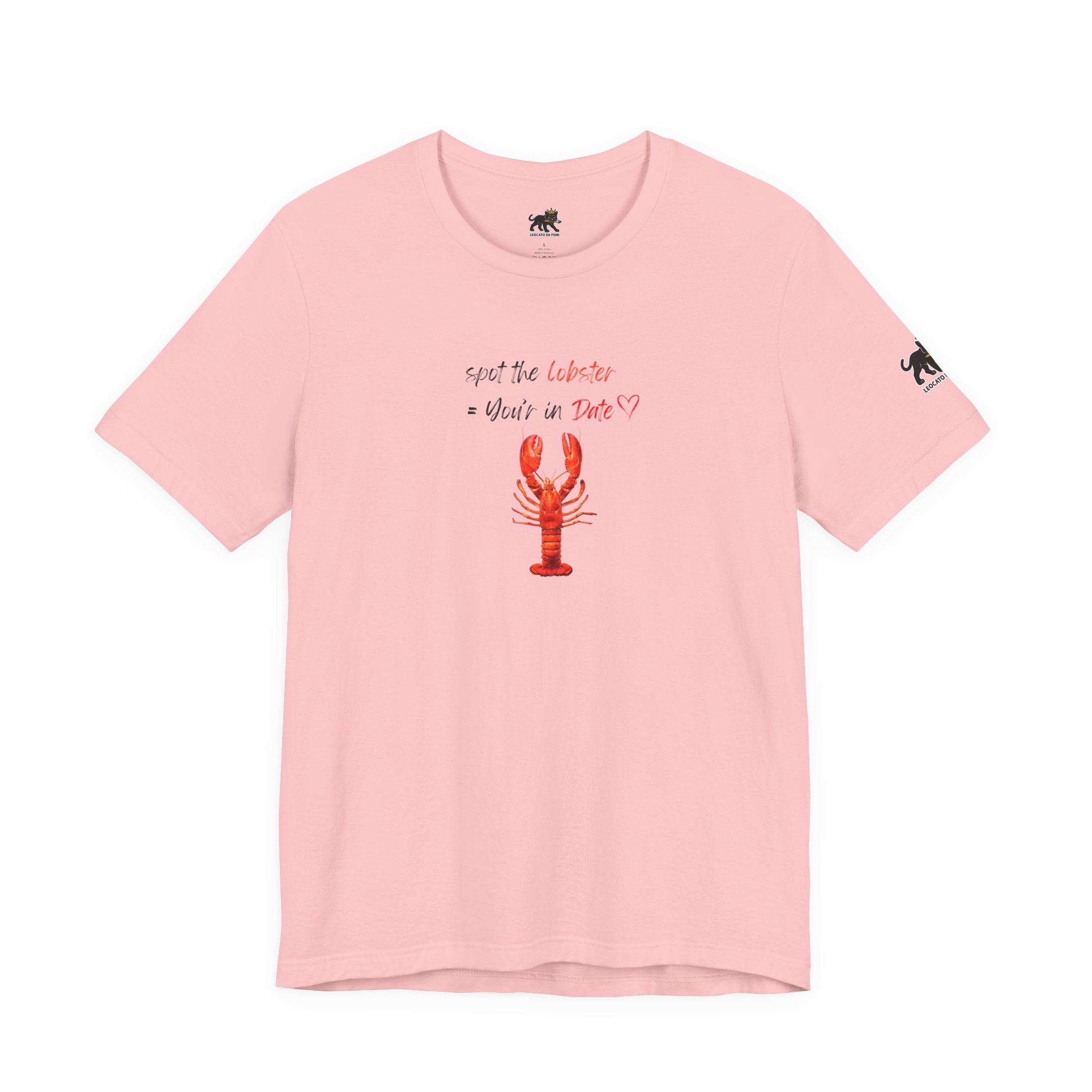 spot the  lobster your in date Graphic Tee, Casual Summer Shirt, Marine Life T-Shirt, Gift for Sea Lovers,  high quality