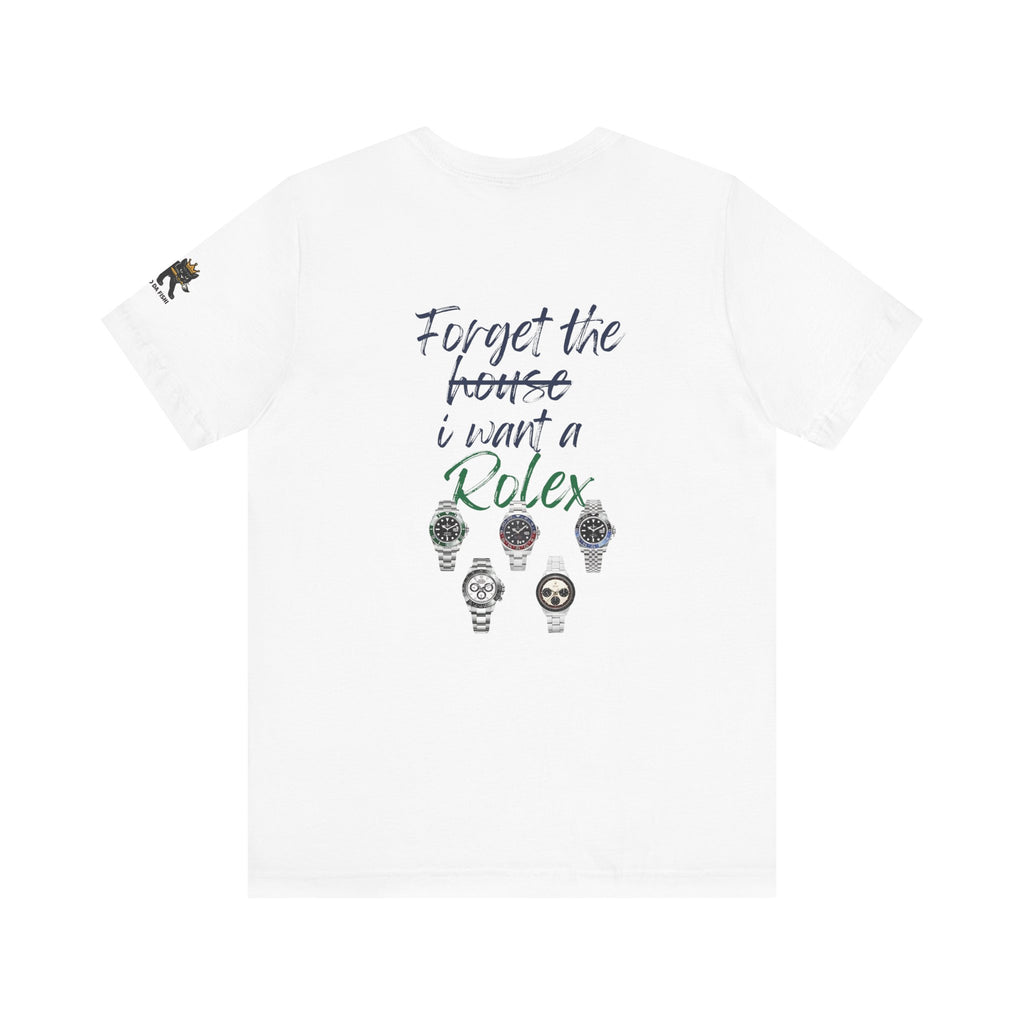 forget i want rolex Graphic Tee, Casual Summer Shirt, Marine Life T-Shirt, Gift for Sea Lovers,  high quality