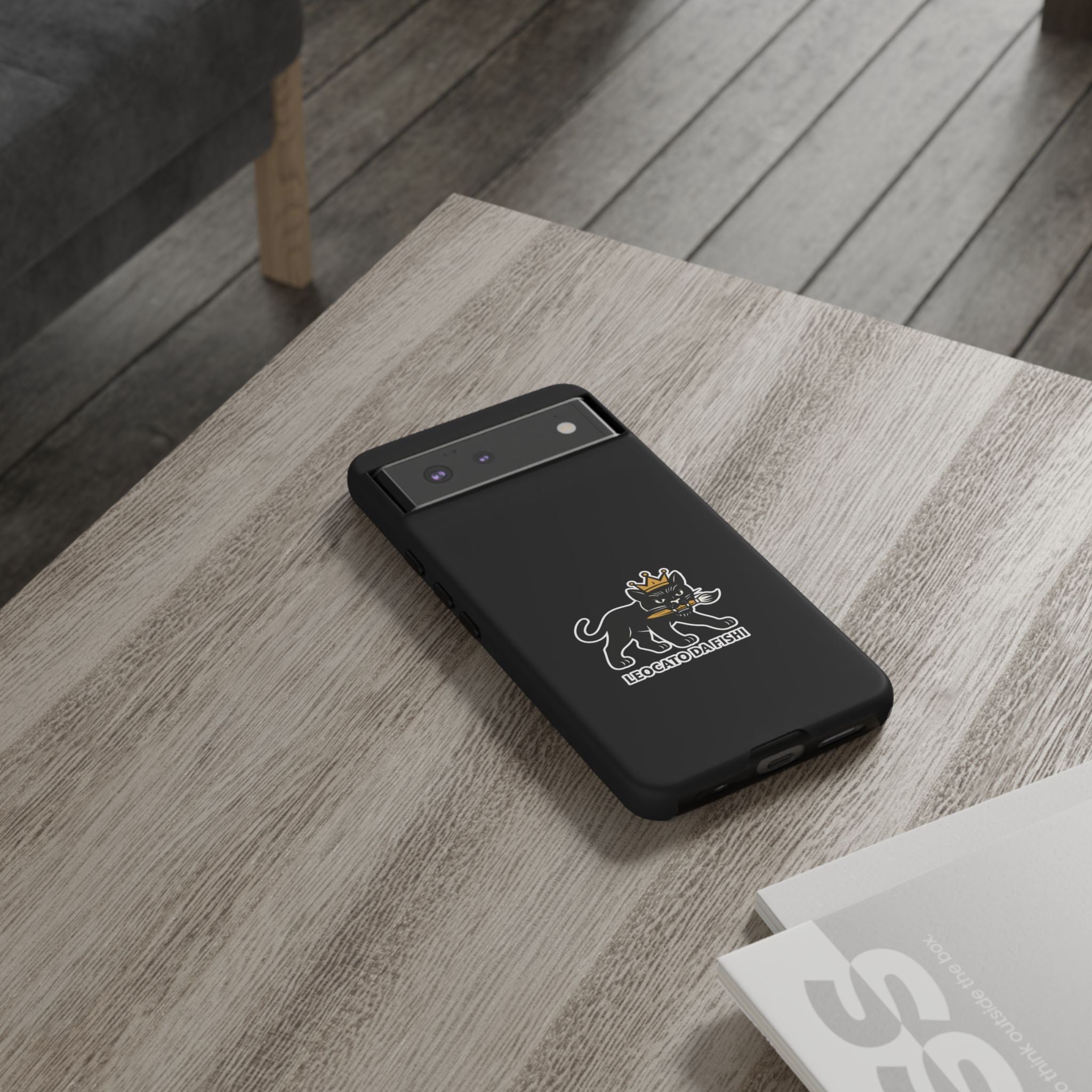 Tough Cases Phone Case, Unique Cat Design, Perfect for Animal Lovers, Gift for Birthdays, Fun Accessory for Everyday Use