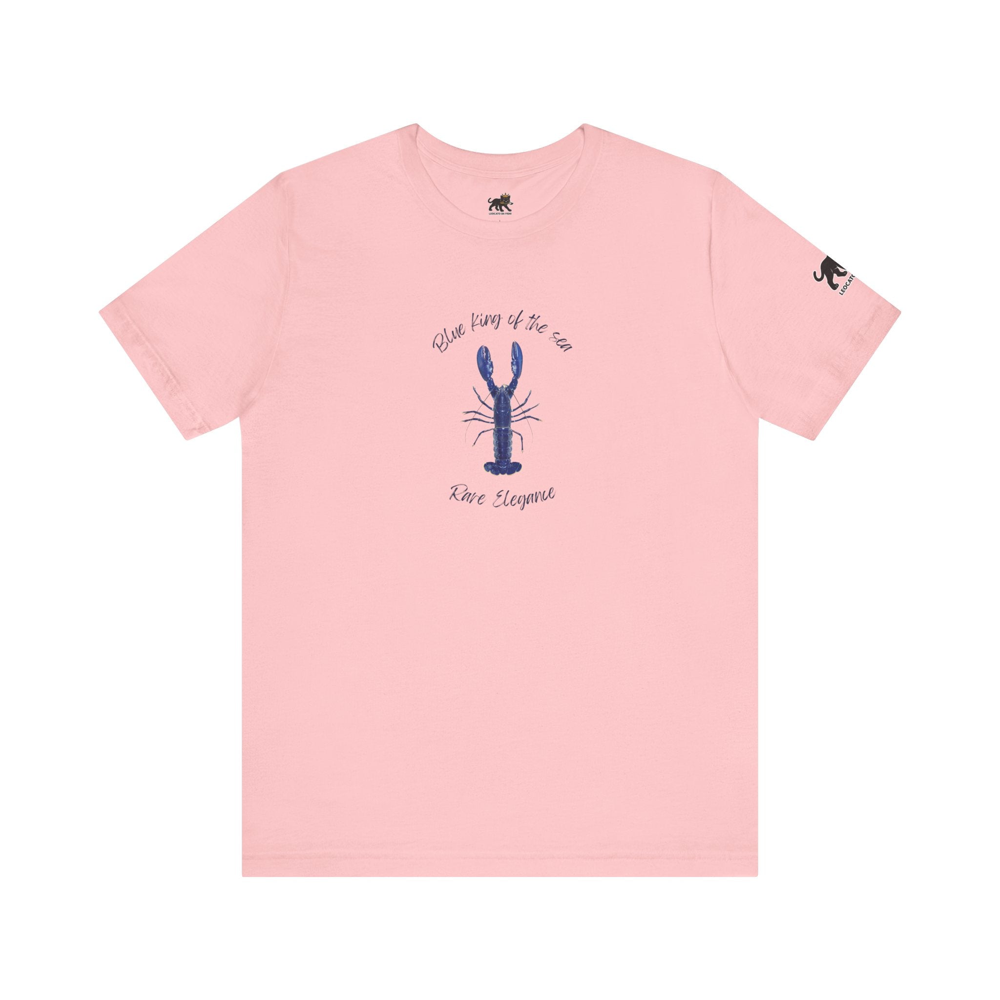 blue king of sea Lobster Graphic Tee, Casual Summer Shirt, Marine Life T-Shirt, Gift for Sea Lovers,  high quality