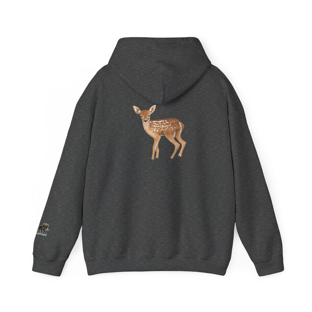 deer Hooded Sweatshirt, Unisex Casual Hoodie, Perfect Gift for Friends, Inspiring Apparel, Comfortable Daily Wear