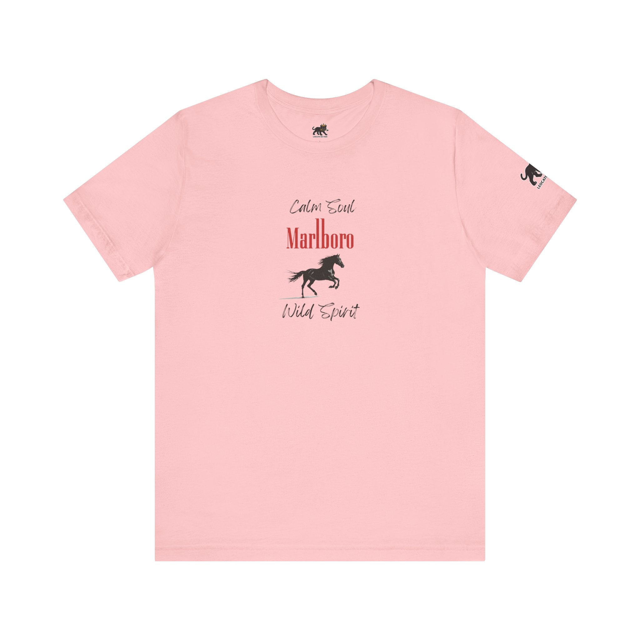 calm soul wild spirit Graphic Tee, Casual Summer Shirt, Marine Life T-Shirt, Gift for Sea Lovers,  high quality