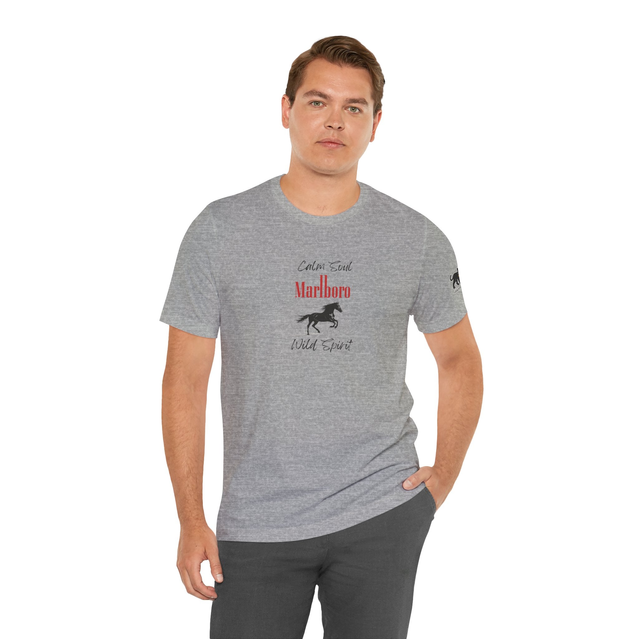 calm soul wild spirit Graphic Tee, Casual Summer Shirt, Marine Life T-Shirt, Gift for Sea Lovers,  high quality