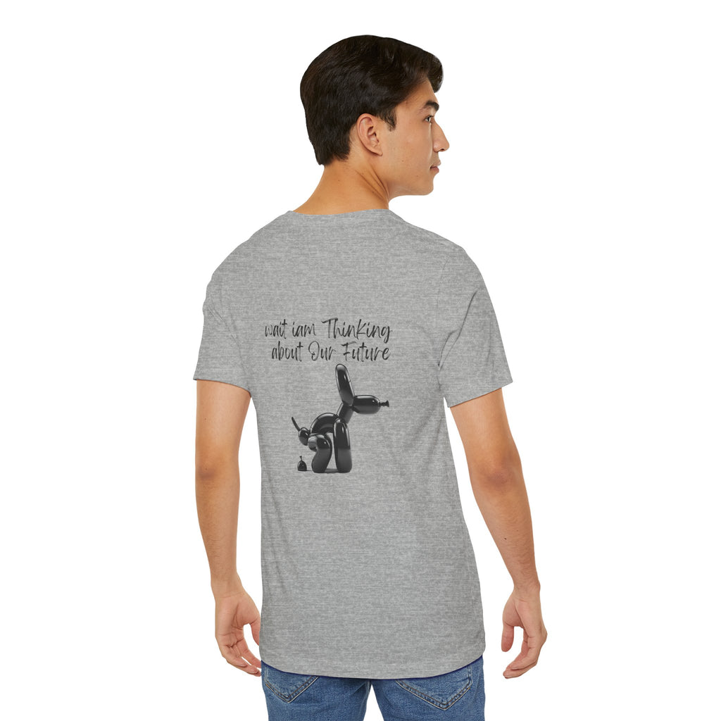 wait iam thinking about our future Graphic Tee, Casual Summer Shirt, Marine Life T-Shirt, Gift for Sea Lovers,  high quality