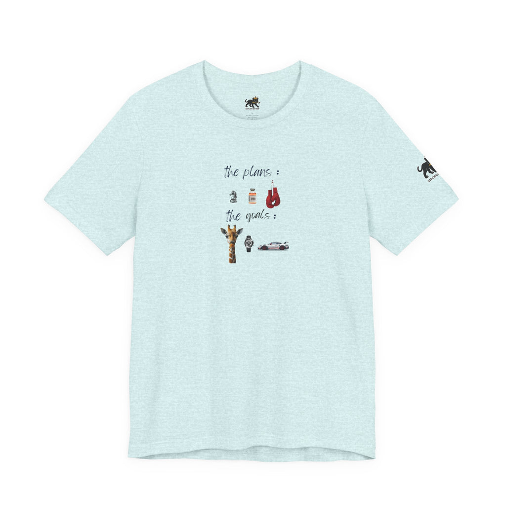 the plans ? the goals ?  Graphic Tee, Casual Summer Shirt, Marine Life T-Shirt, Gift for Sea Lovers,  high quality