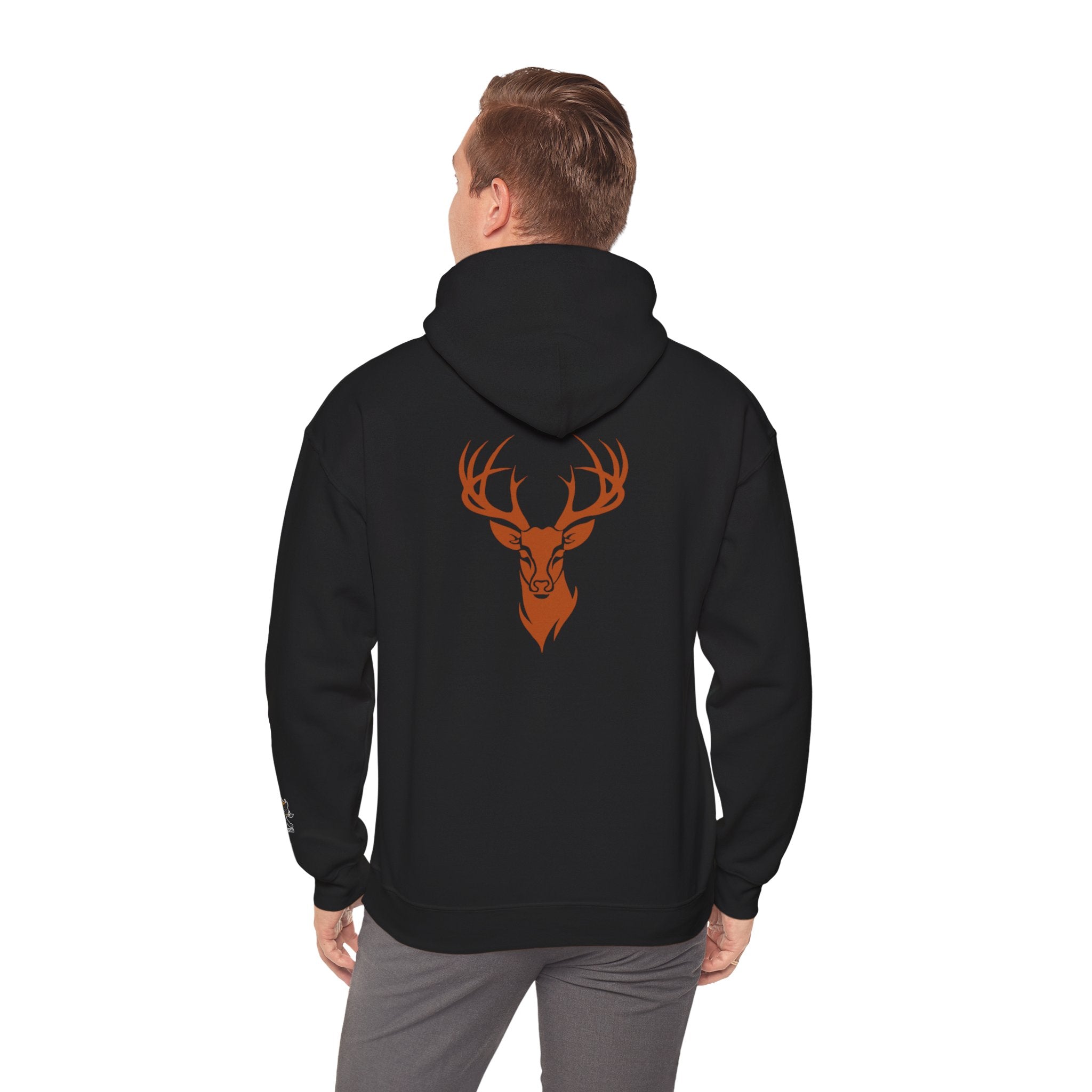 deer head Hooded Sweatshirt, Unisex Casual Hoodie